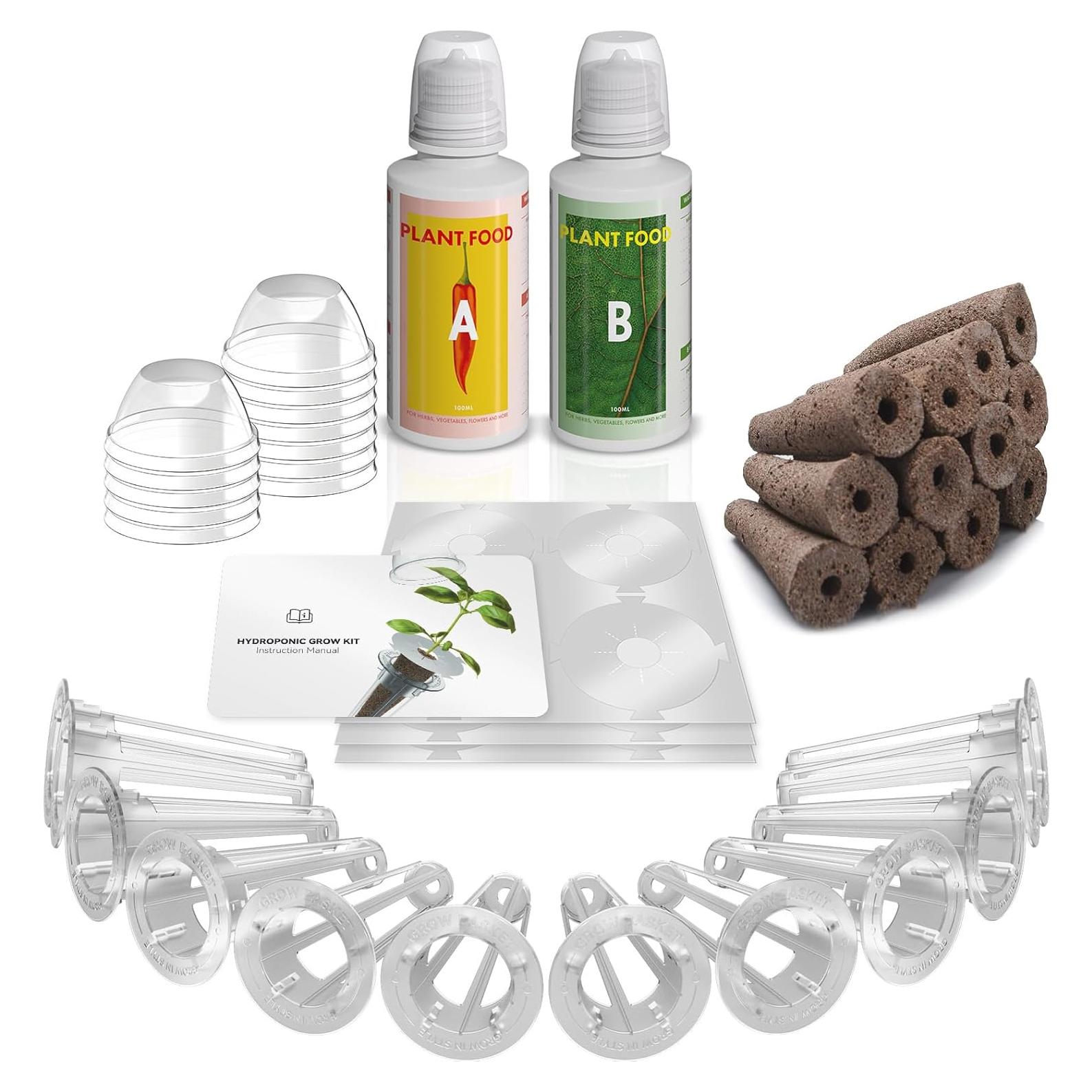 Kit Hidropónico 67 Piezas Fungiworks para Jardín Interior