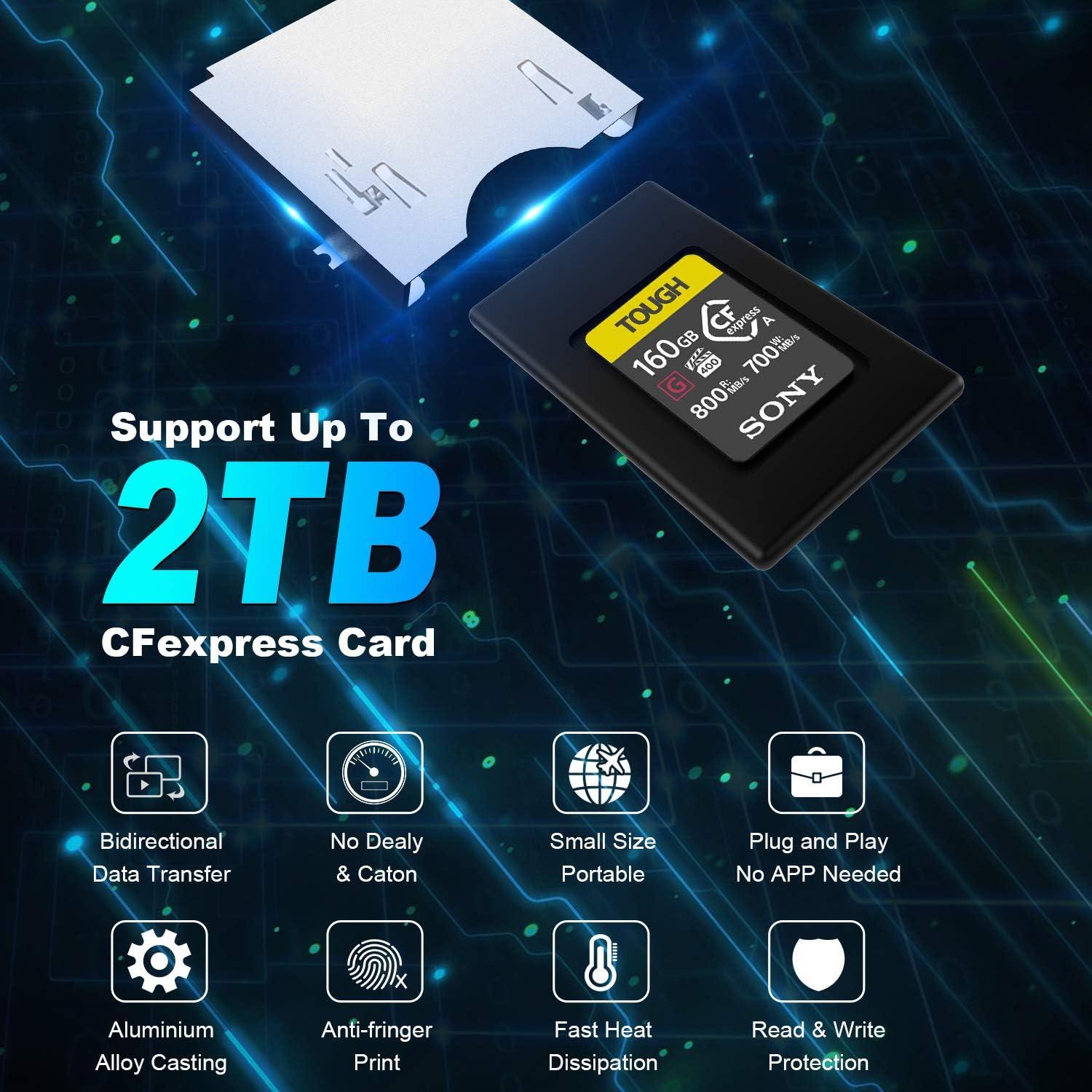 Lector de Tarjetas CFexpress Tipo A Rytaki USB 3.1 10Gbps