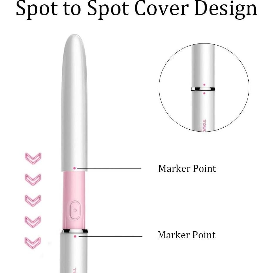 Recortadora de Vello Facial TOUCHBeauty TB-1458 Rosa 2 en 1