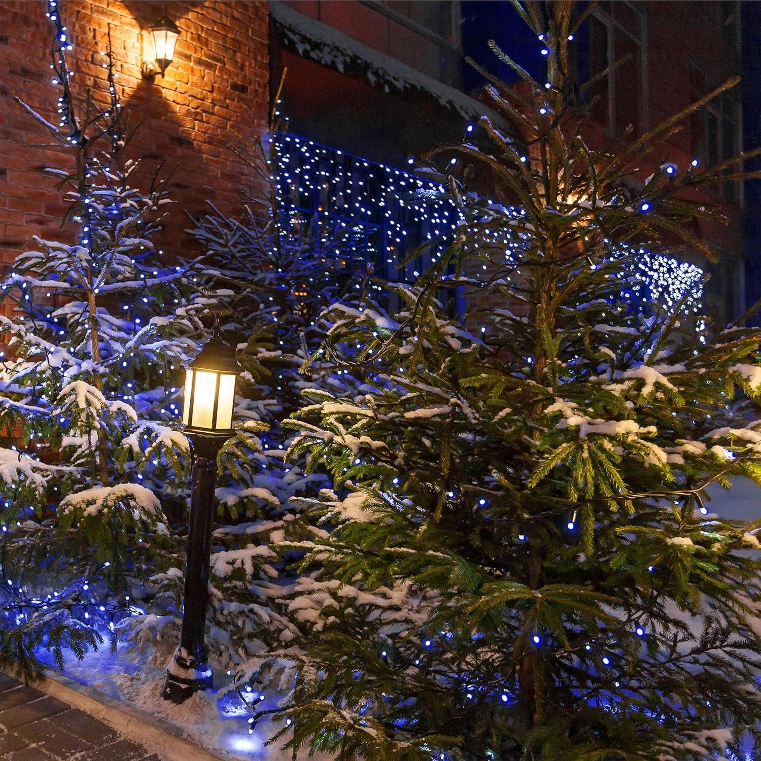 Paquete de 2 Luces de Cadena Solares Selarlyt 22M 200 LED IP65