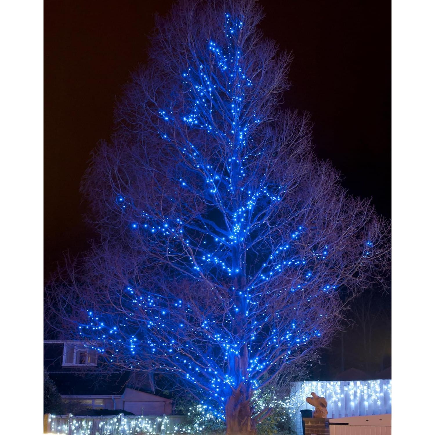 Paquete de 2 Luces de Cadena Solares Selarlyt 22M 200 LED IP65