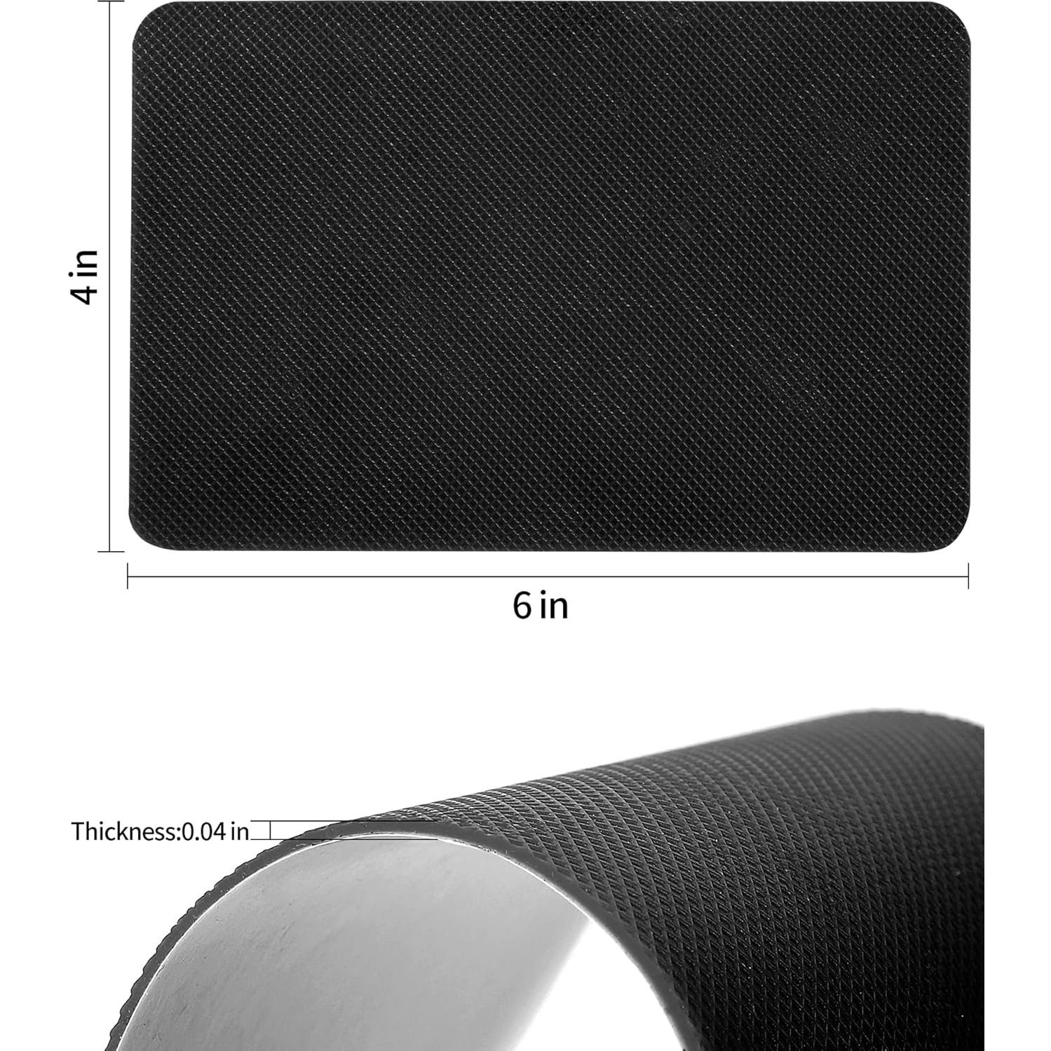 Protector de Suela Antideslizante BHXANZOU Negro 4 Pcs