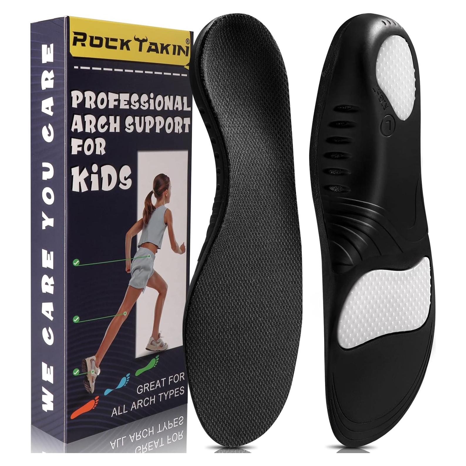 Plantillas Ortopédicas ROCKTAKIN para Niños - Soporte Arco Alto