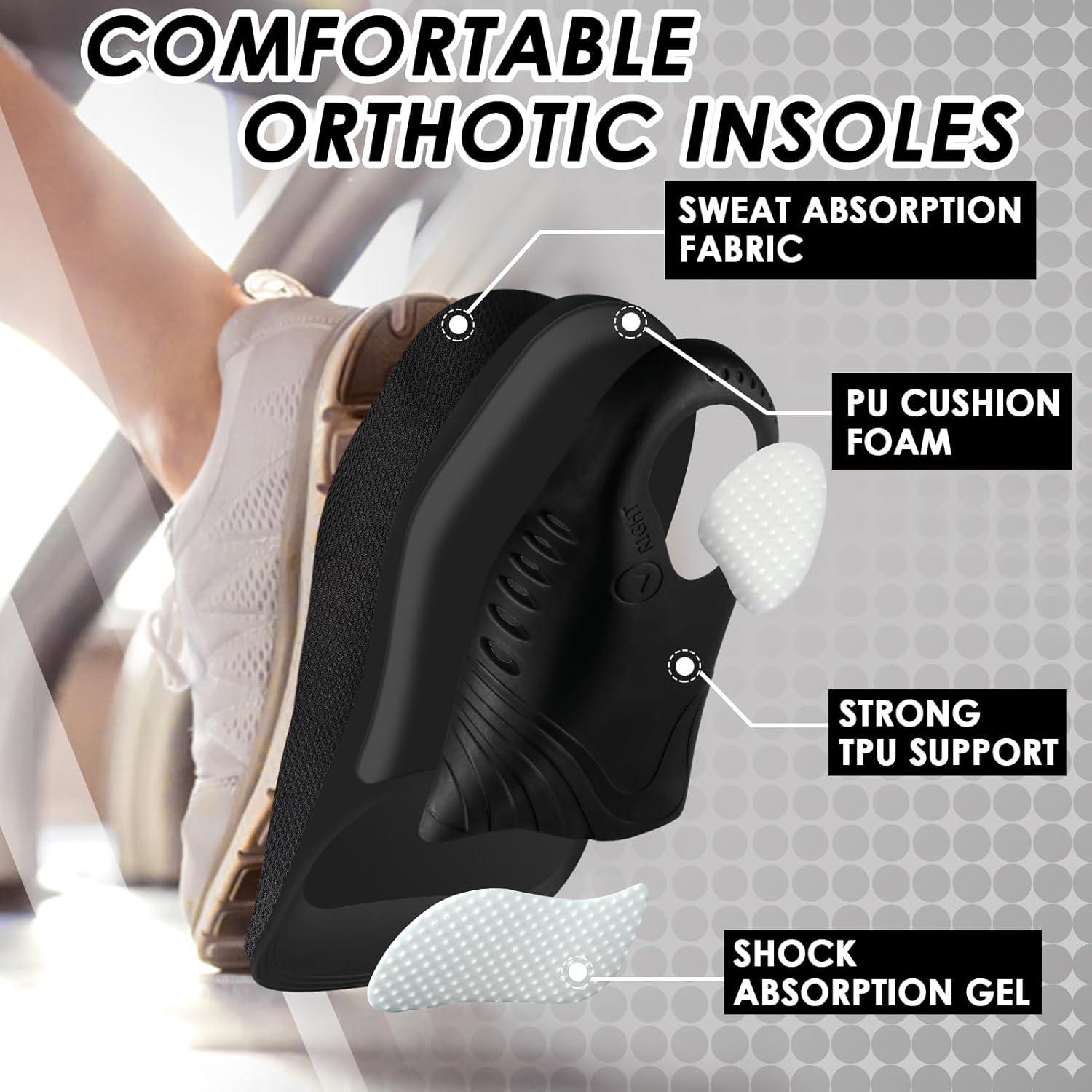 Plantillas Ortopédicas ROCKTAKIN para Niños - Soporte Arco Alto