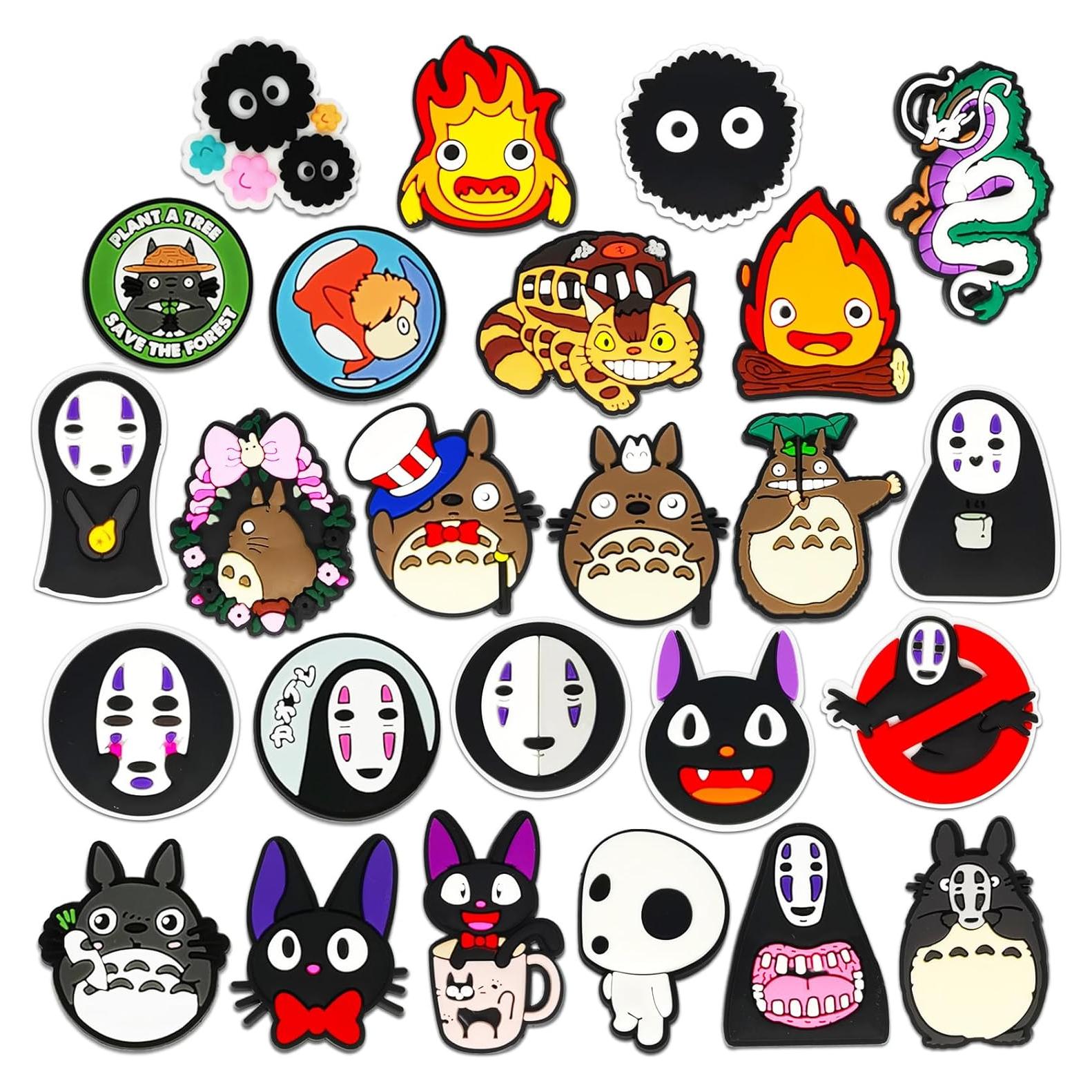 25 Piezas Charms para Zapatos Anime Día de los Muertos