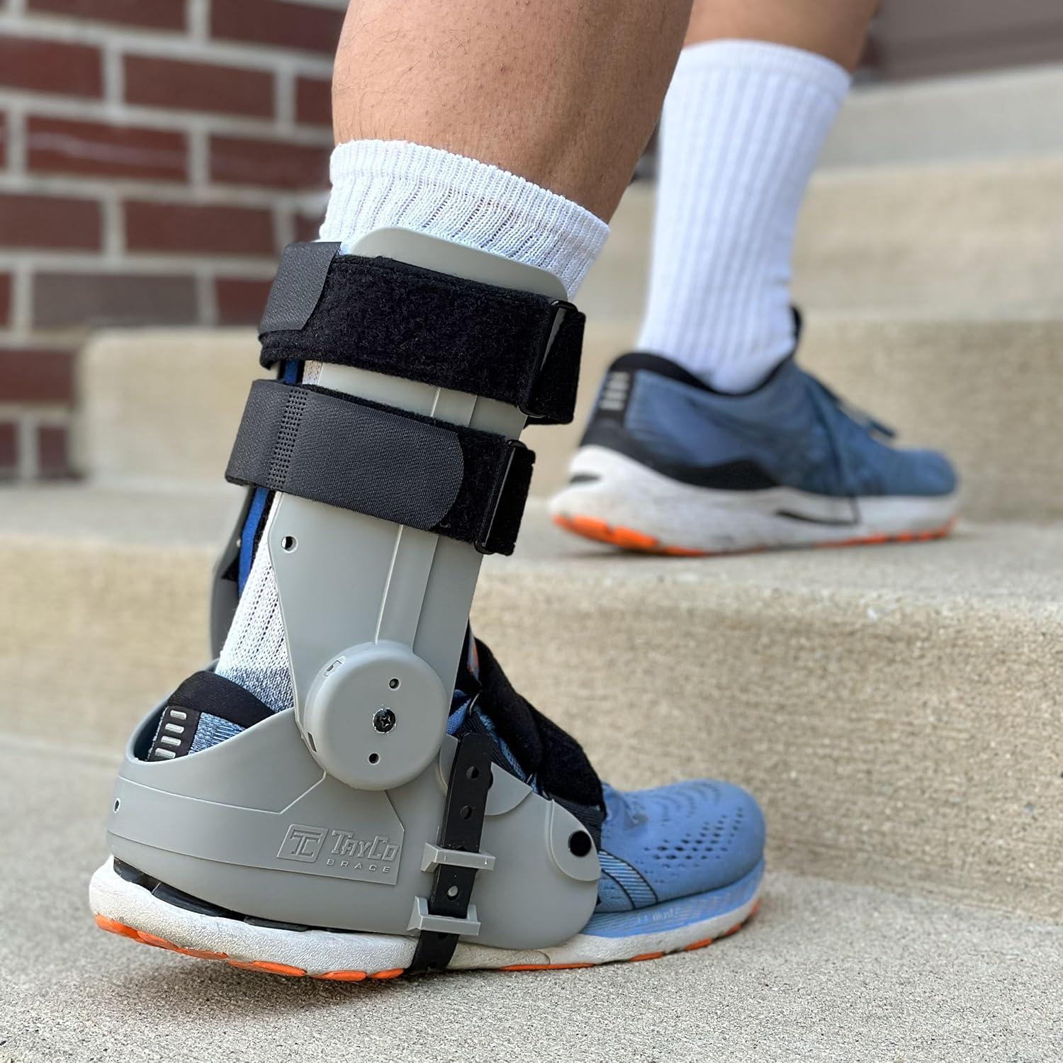 Férula de Tobillo TayCo RecoverX Ajustable Unisex - Pequeña Izquierda