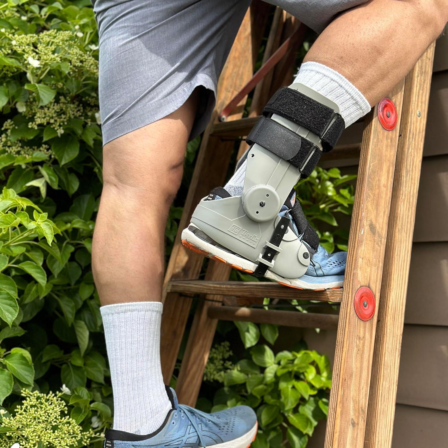 Férula de Tobillo TayCo RecoverX Ajustable Unisex - Pequeña Izquierda