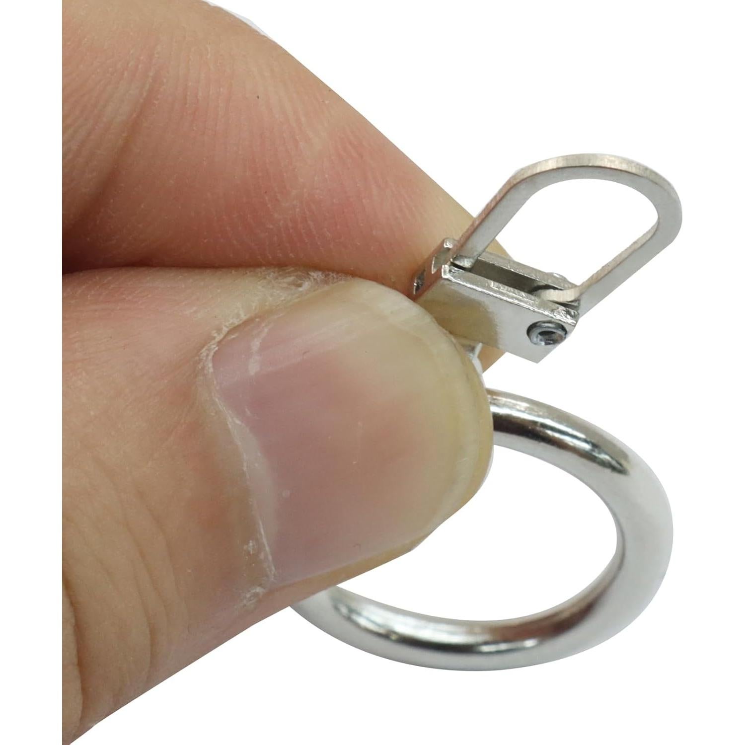 Tiradores de Cremallera Redondos Kemcatui - 5 Piezas Metal