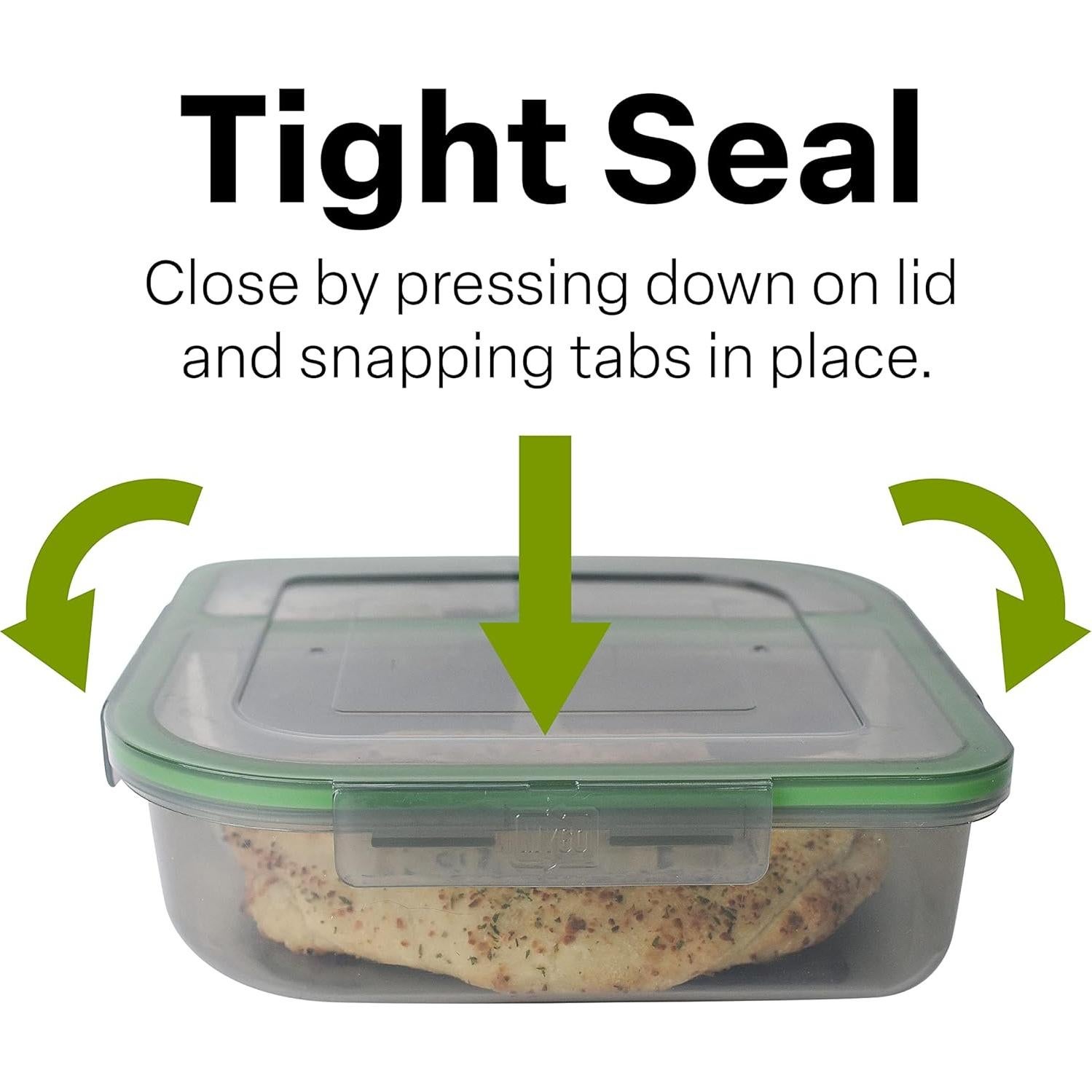 Contenedor de Comida MyGo 3 Compartimentos 2.13L Reutilizable