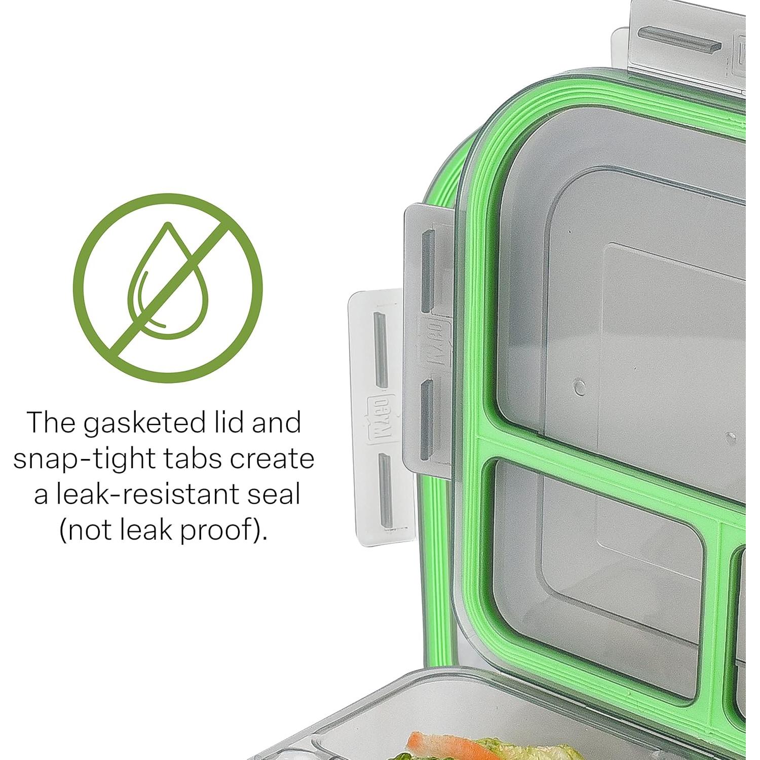 Contenedor de Comida MyGo 3 Compartimentos 2.13L Reutilizable