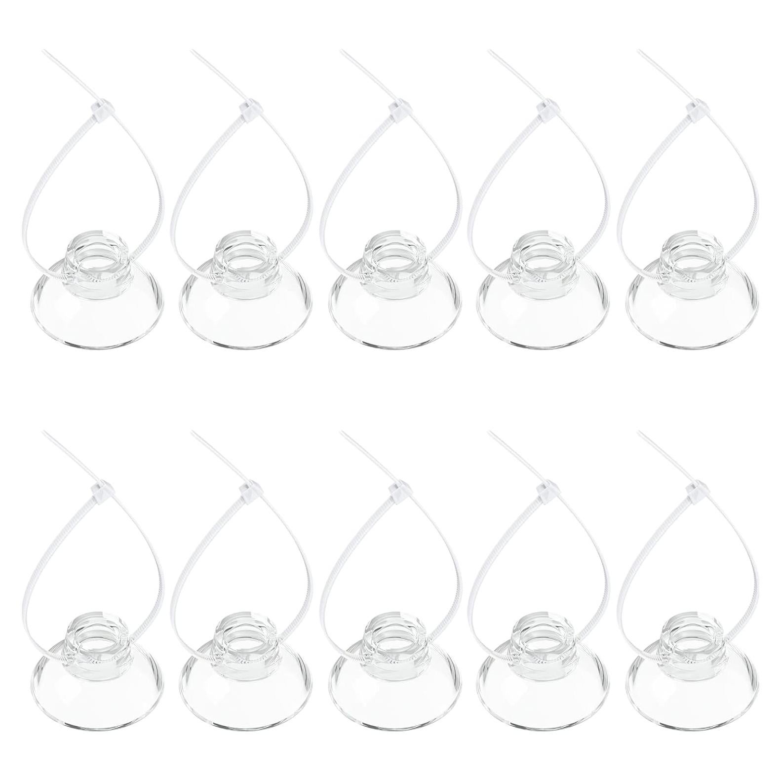 Paquete de 10 Ventosas Pawfly con Bridas Ajustables para Acuario