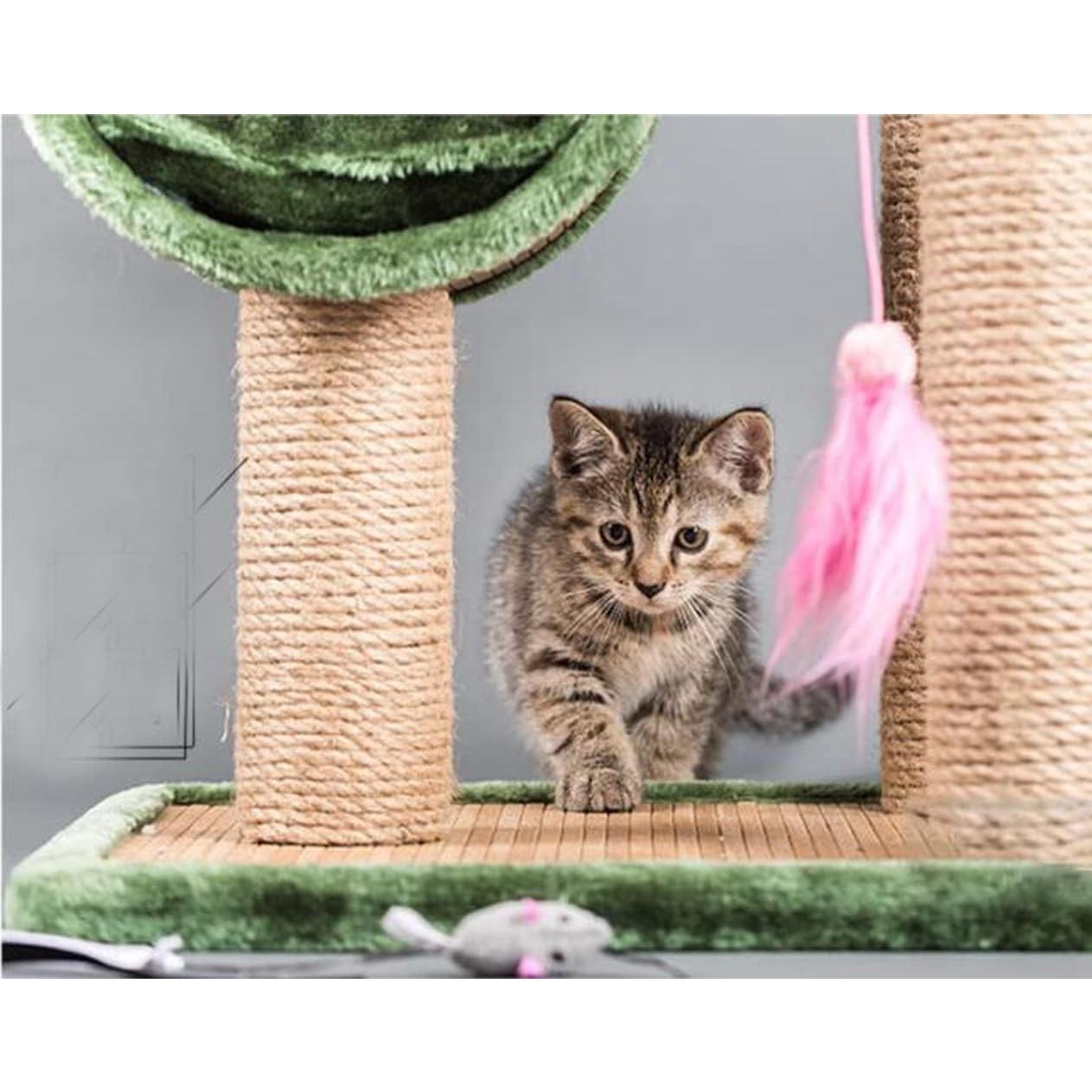 Cuerda de Yute Natural 50m 6mm NorthPada para Rascador de Gato