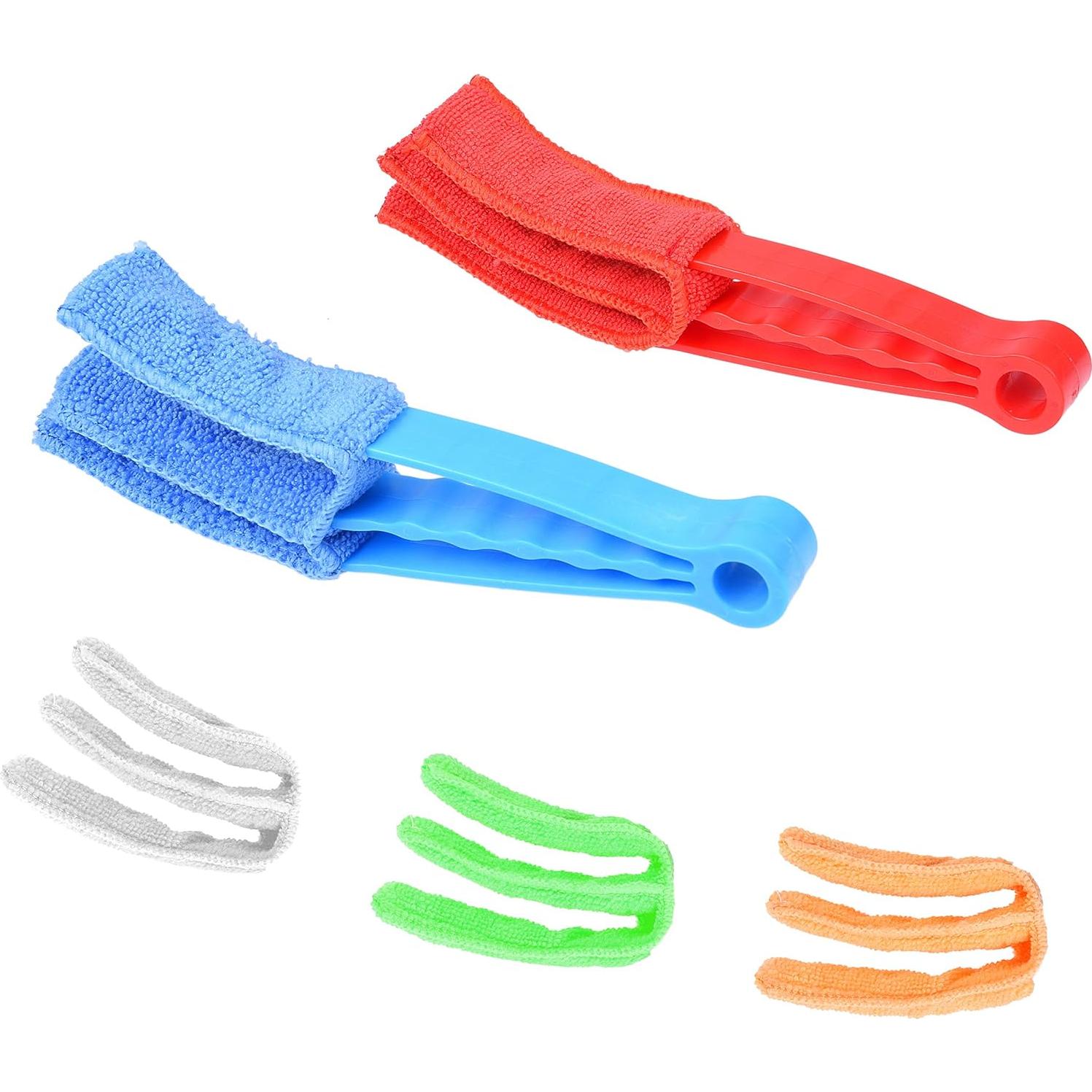 Limpiador de Persianas Kare & Kind - 2 Abrazaderas y 5 Mangas