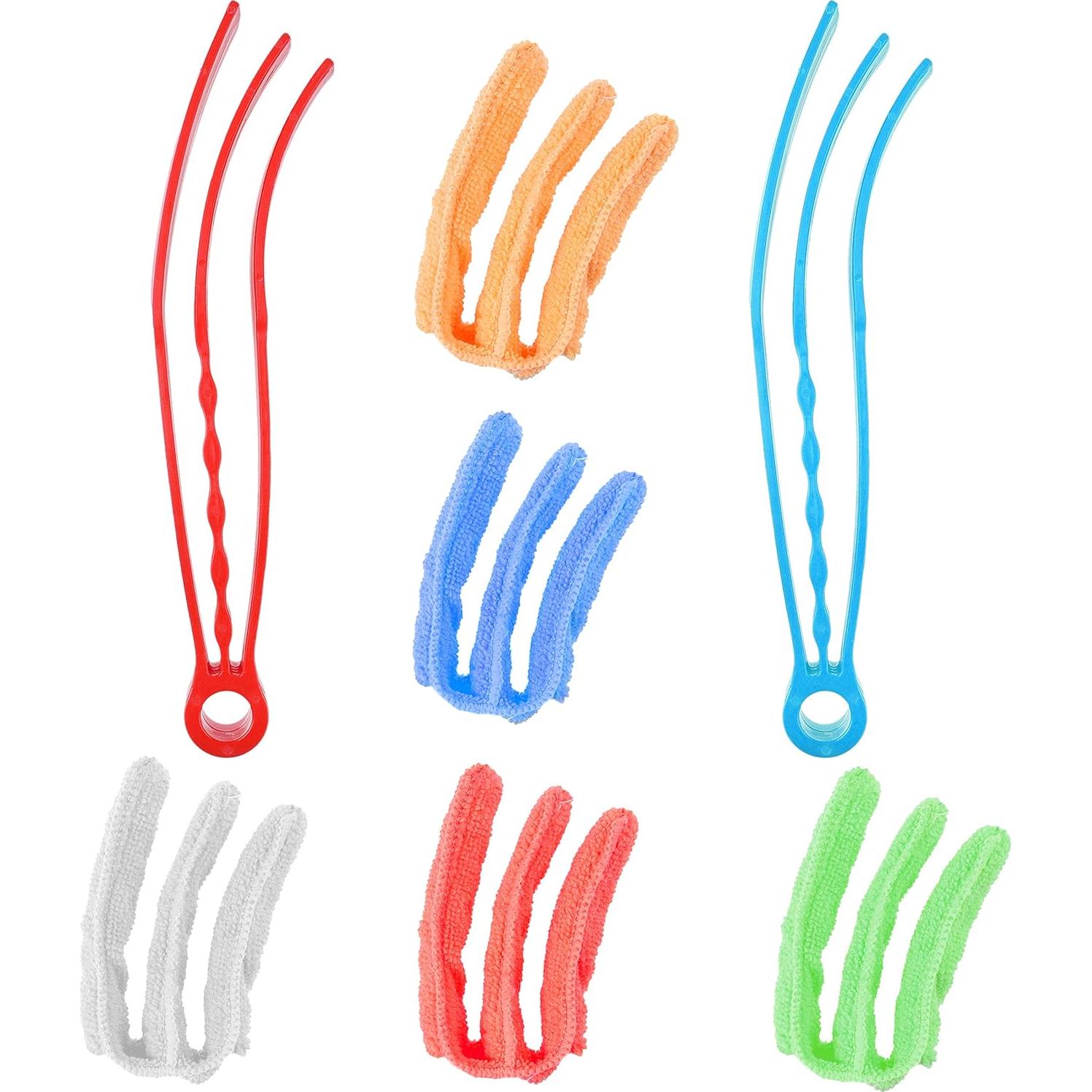 Limpiador de Persianas Kare & Kind - 2 Abrazaderas y 5 Mangas