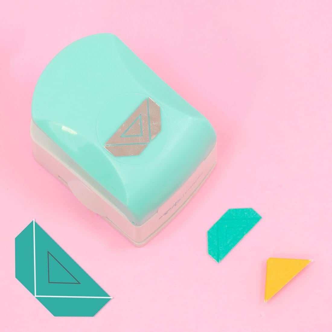 Troqueladora de Esquinas Triangular Craftelier para Papel 20x20mm