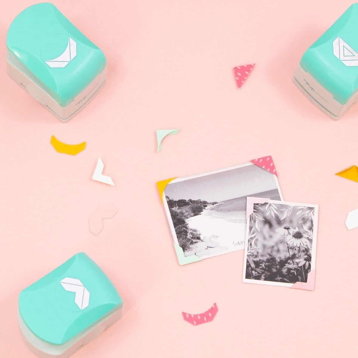 Troqueladora de Esquinas Triangular Craftelier para Papel 20x20mm