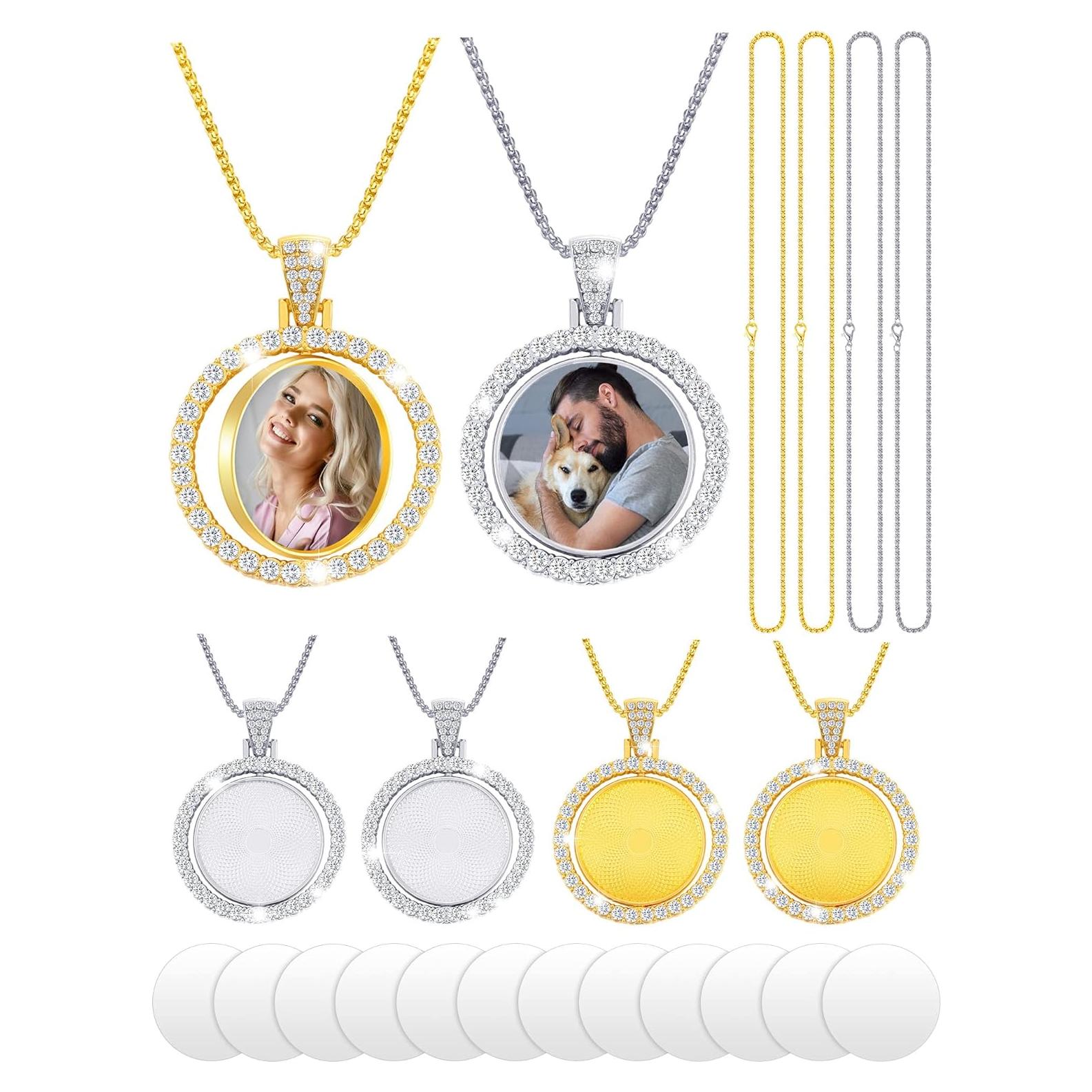 Conjunto de Colgantes de Rhinestone Fumete 24 Pcs para DIY