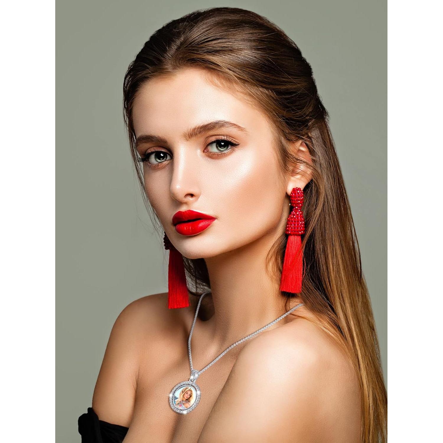 Conjunto de Colgantes de Rhinestone Fumete 24 Pcs para DIY