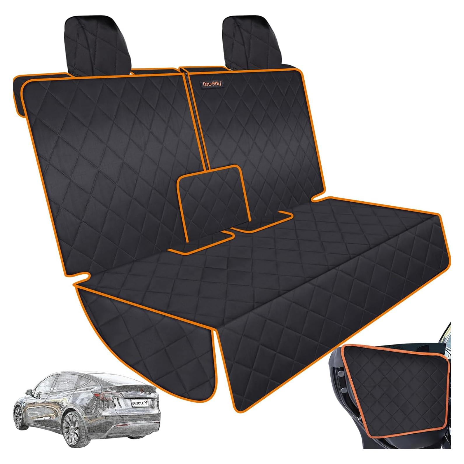 Funda de Asiento para Perro iBuddy Tesla Modelo Y 2020-2025