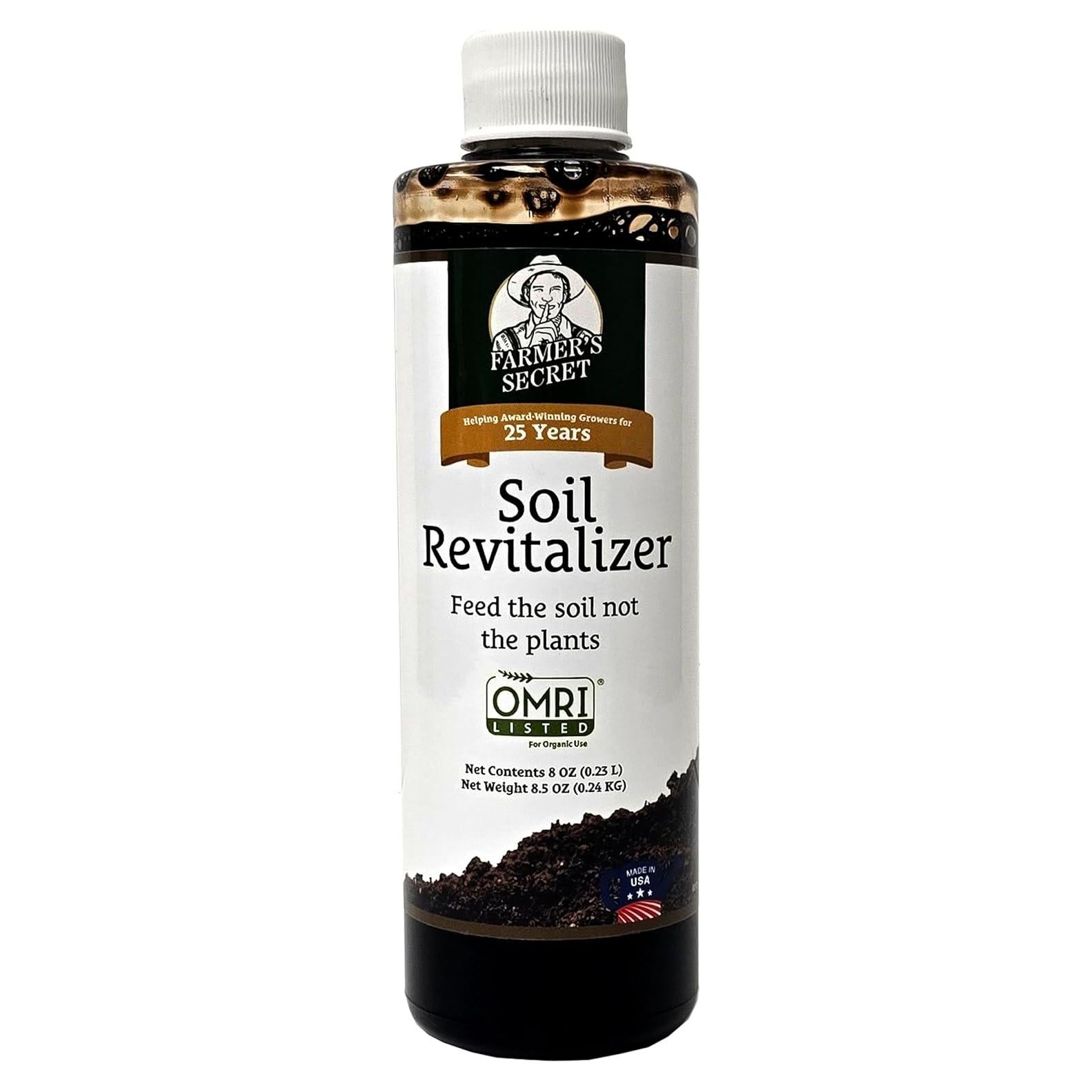 Revitalizador de Suelo Orgánico Secreto del Agricultor 227ml