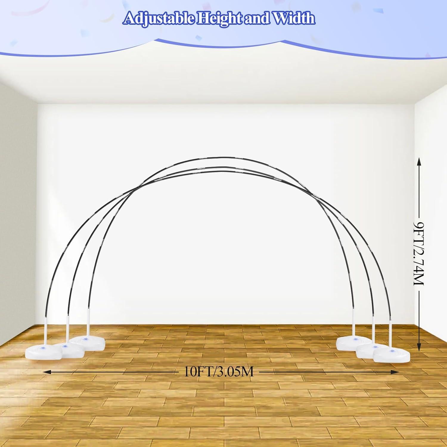 Kit de Arco de Globos Plegable Tamodan 2.74m x 3.05m