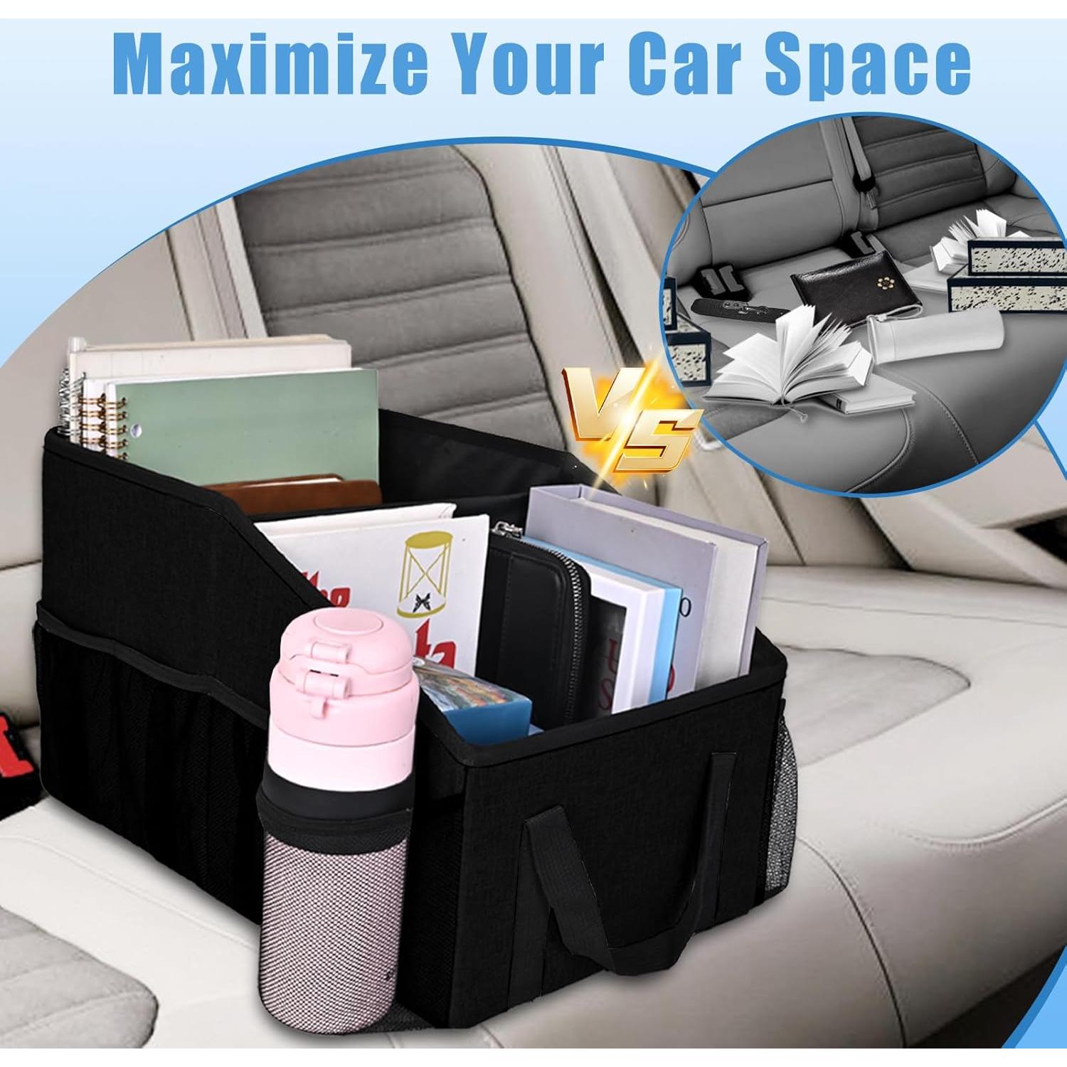 Organizador de Coche Smof SMUS-CO02 Plegable Negro 8.16kg