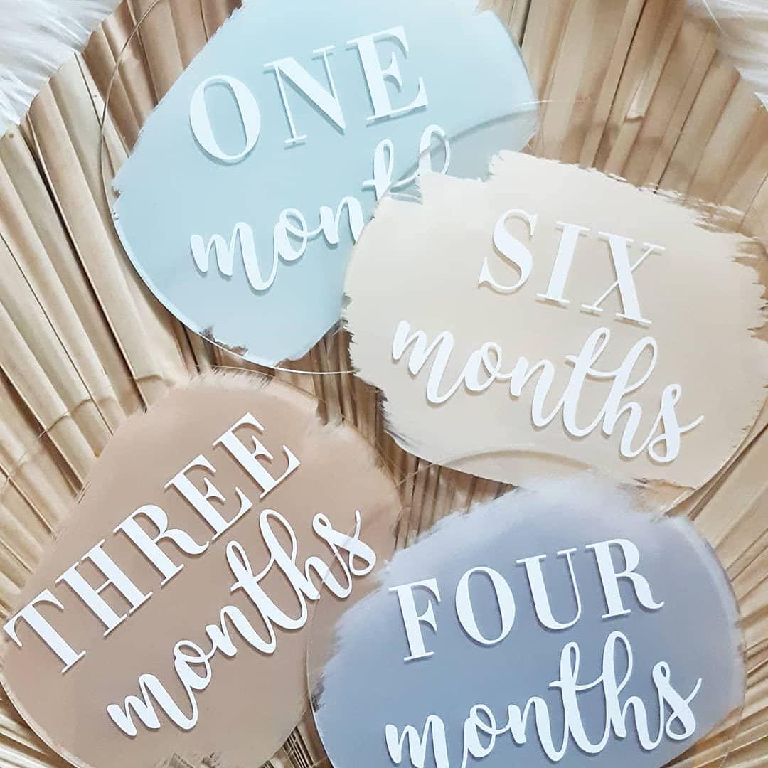 20 Círculos Acrílicos Transparentes 7.6 cm JINMURY para DIY