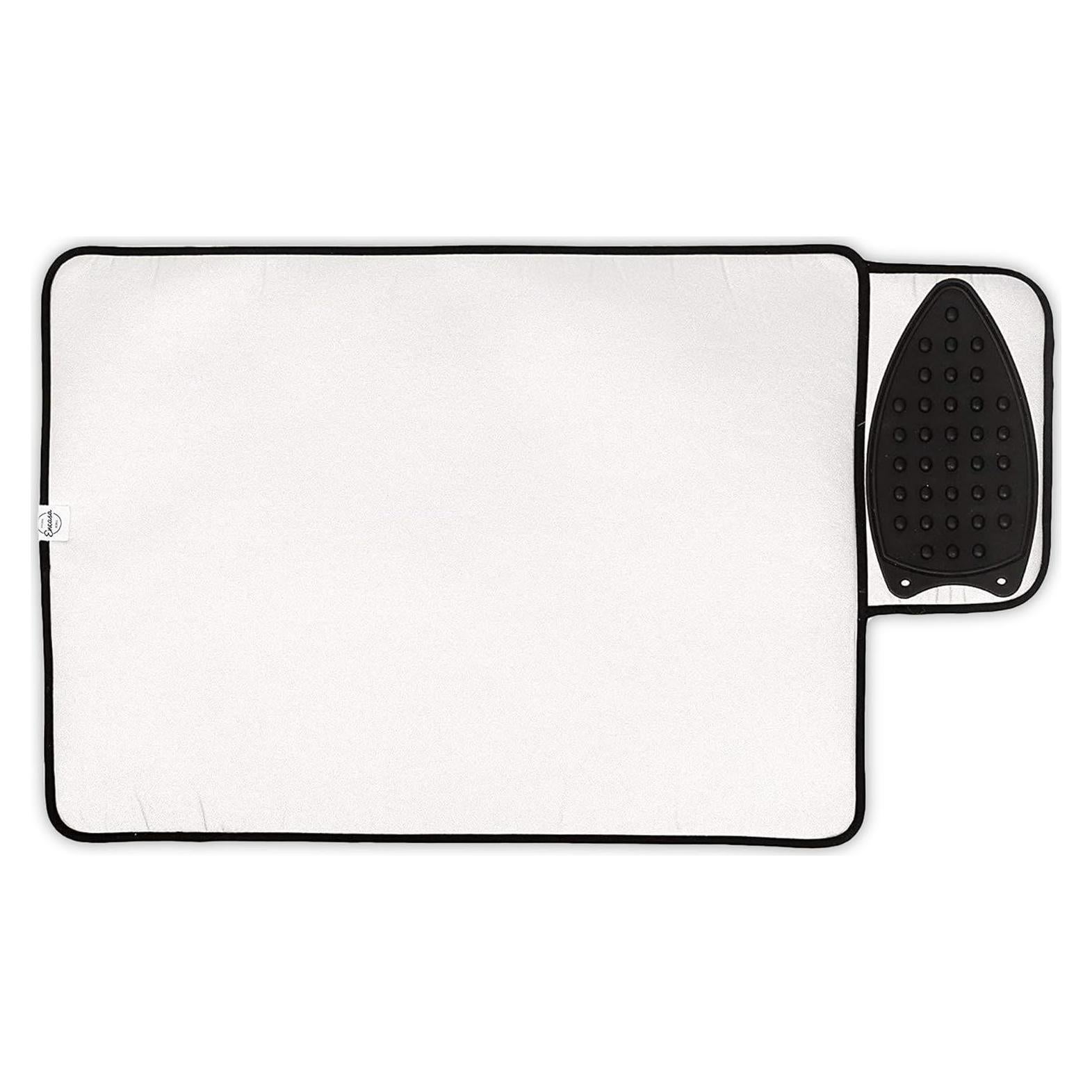 Alfombrilla de Planchado Encasa Homes Plata Metálica 71x51cm