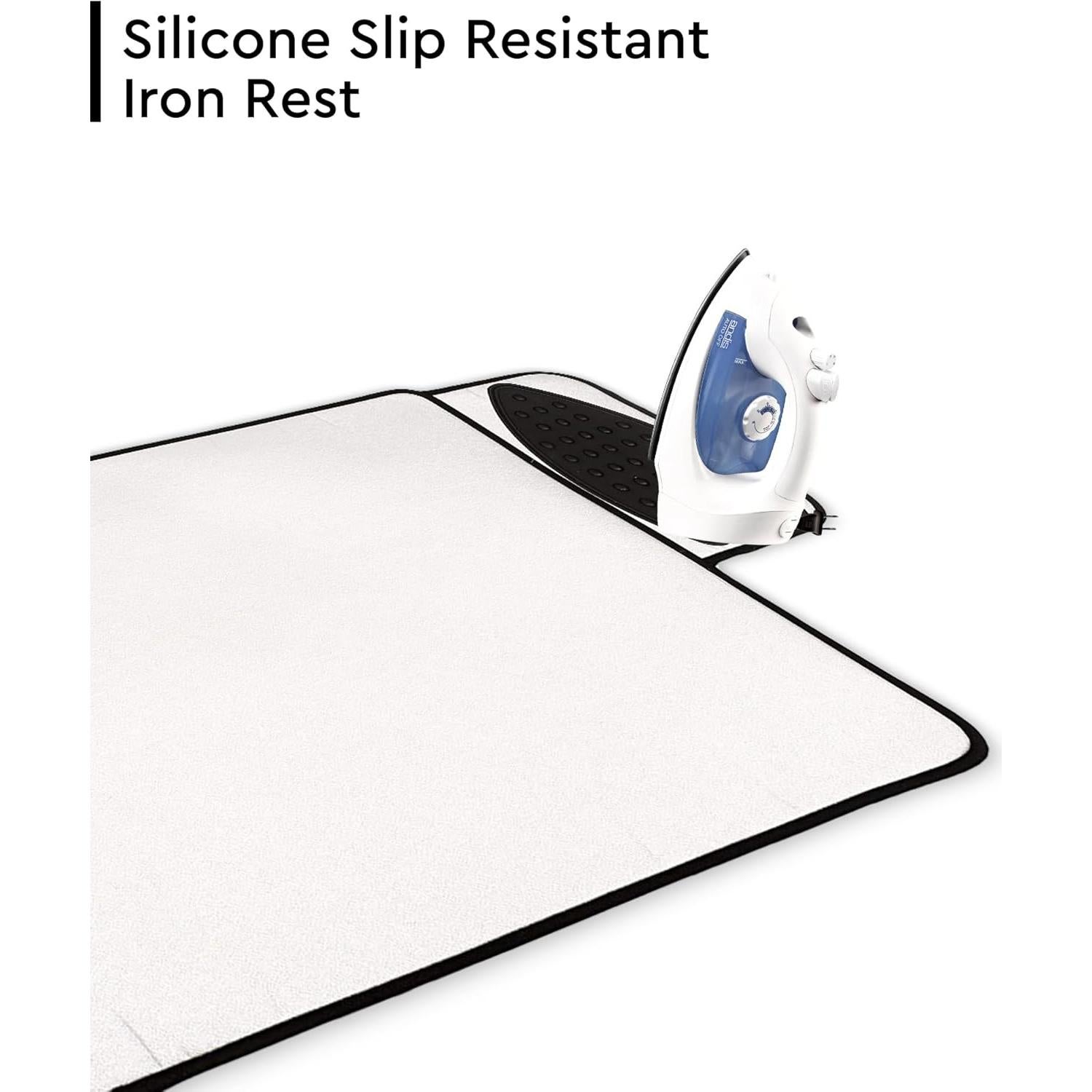 Alfombrilla de Planchado Encasa Homes Plata Metálica 71x51cm