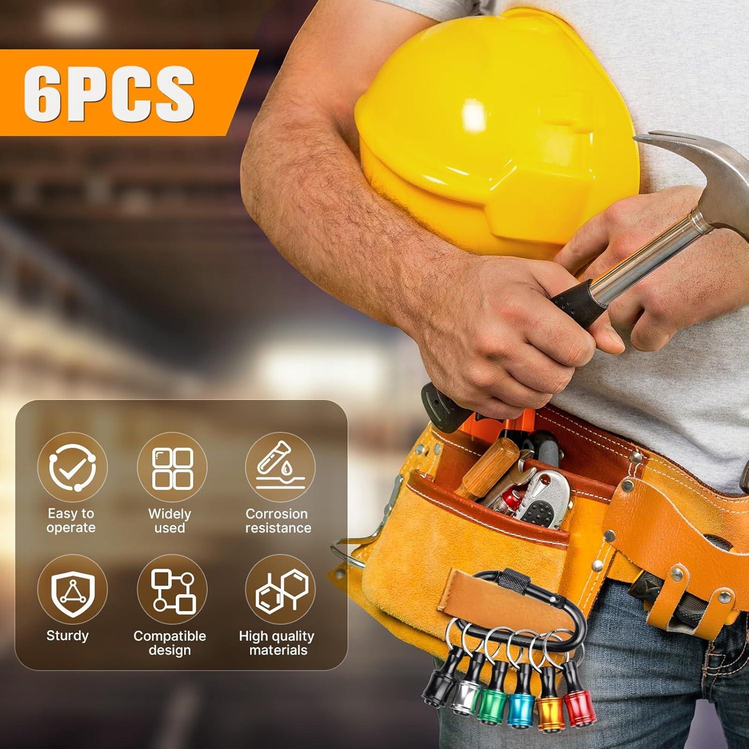 Soporte de Puntas Hexagonal 1/4 Sopclane 36 Piezas Multicolor