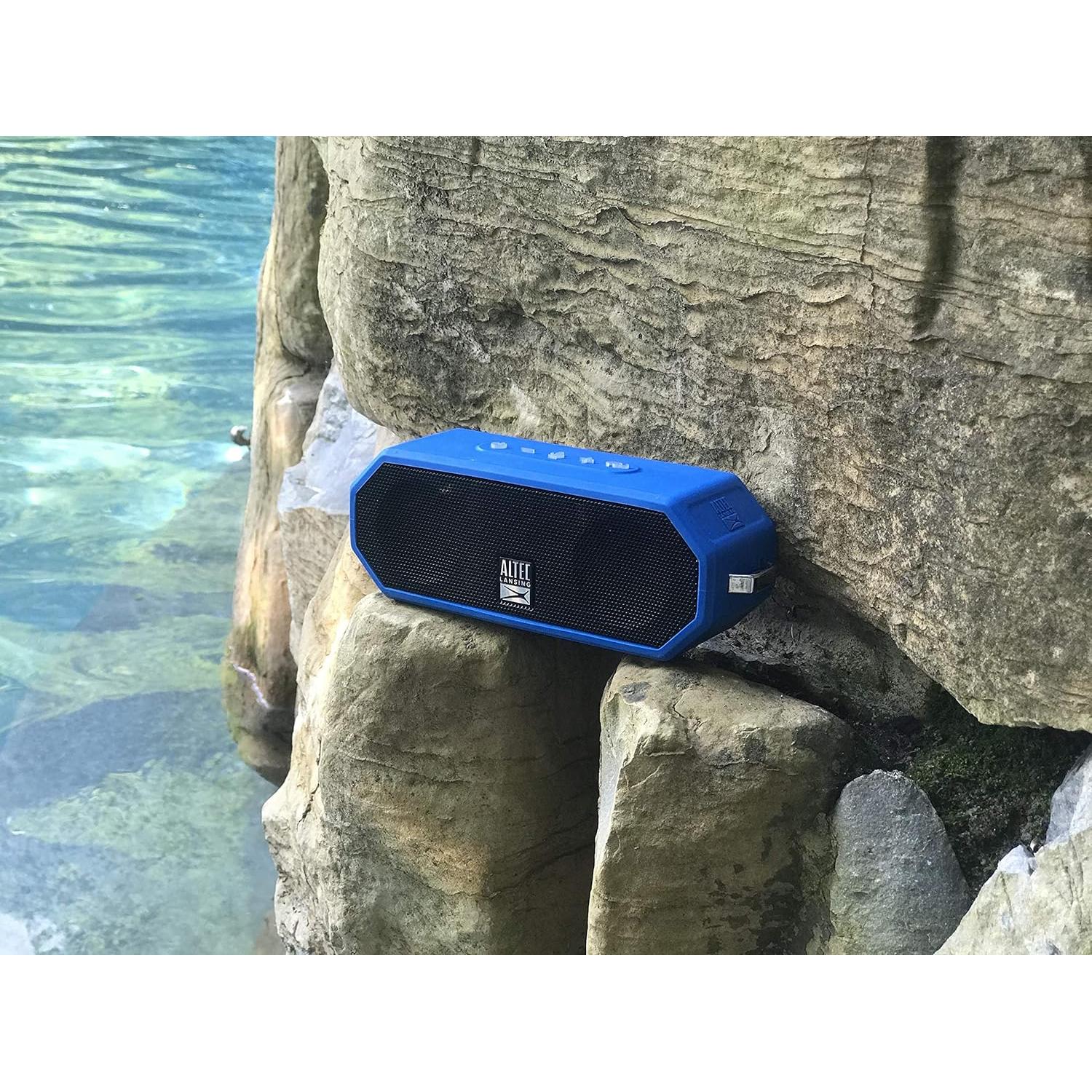 Altavoz Bluetooth Impermeable Altec Lansing Jacket H2O 4 Azul