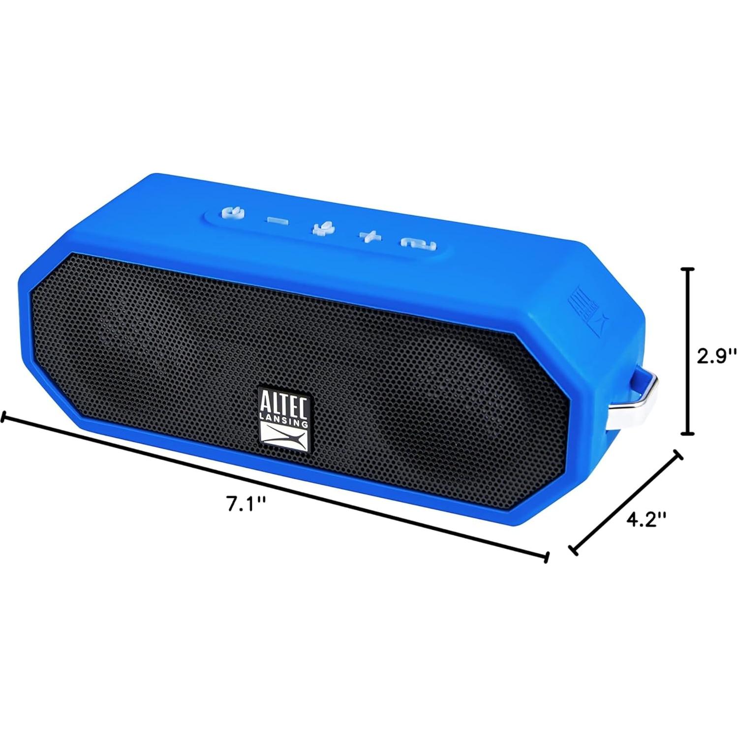 Altavoz Bluetooth Impermeable Altec Lansing Jacket H2O 4 Azul
