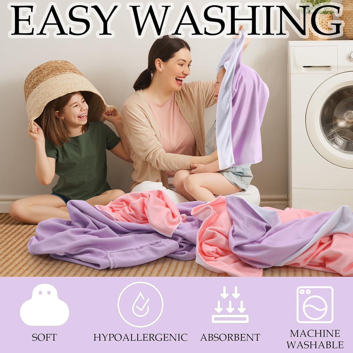 Conjunto de Toallas de Microfibra para Niñas SmoothNovelty