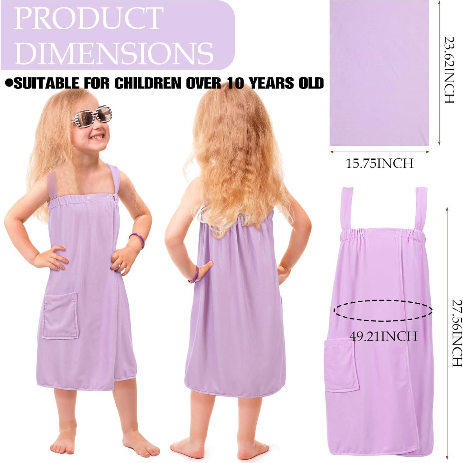 Conjunto de Toallas de Microfibra para Niñas SmoothNovelty