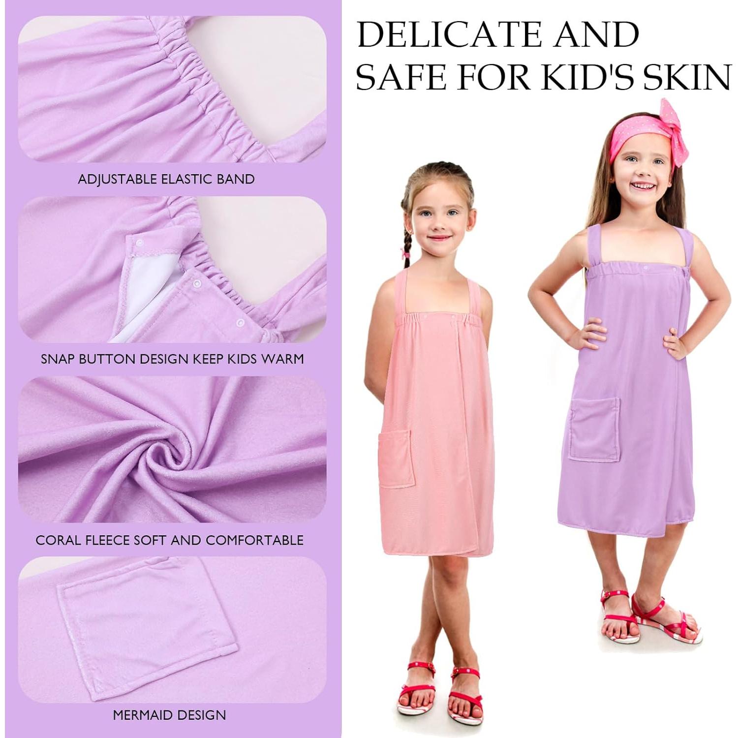 Conjunto de Toallas de Microfibra para Niñas SmoothNovelty