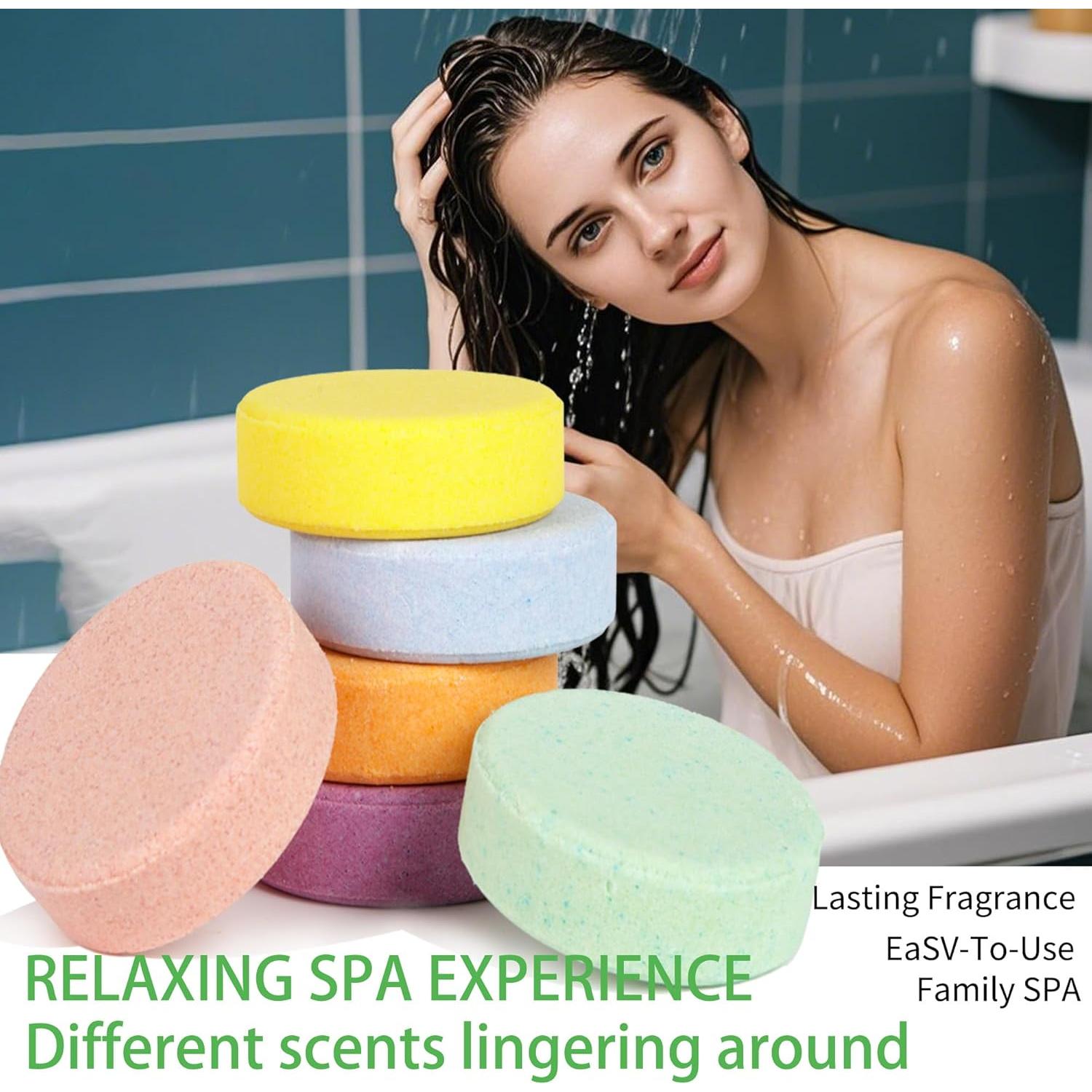 Tabletas de Vapor de Ducha Aromaterapia Losensild - 6 Paquetes