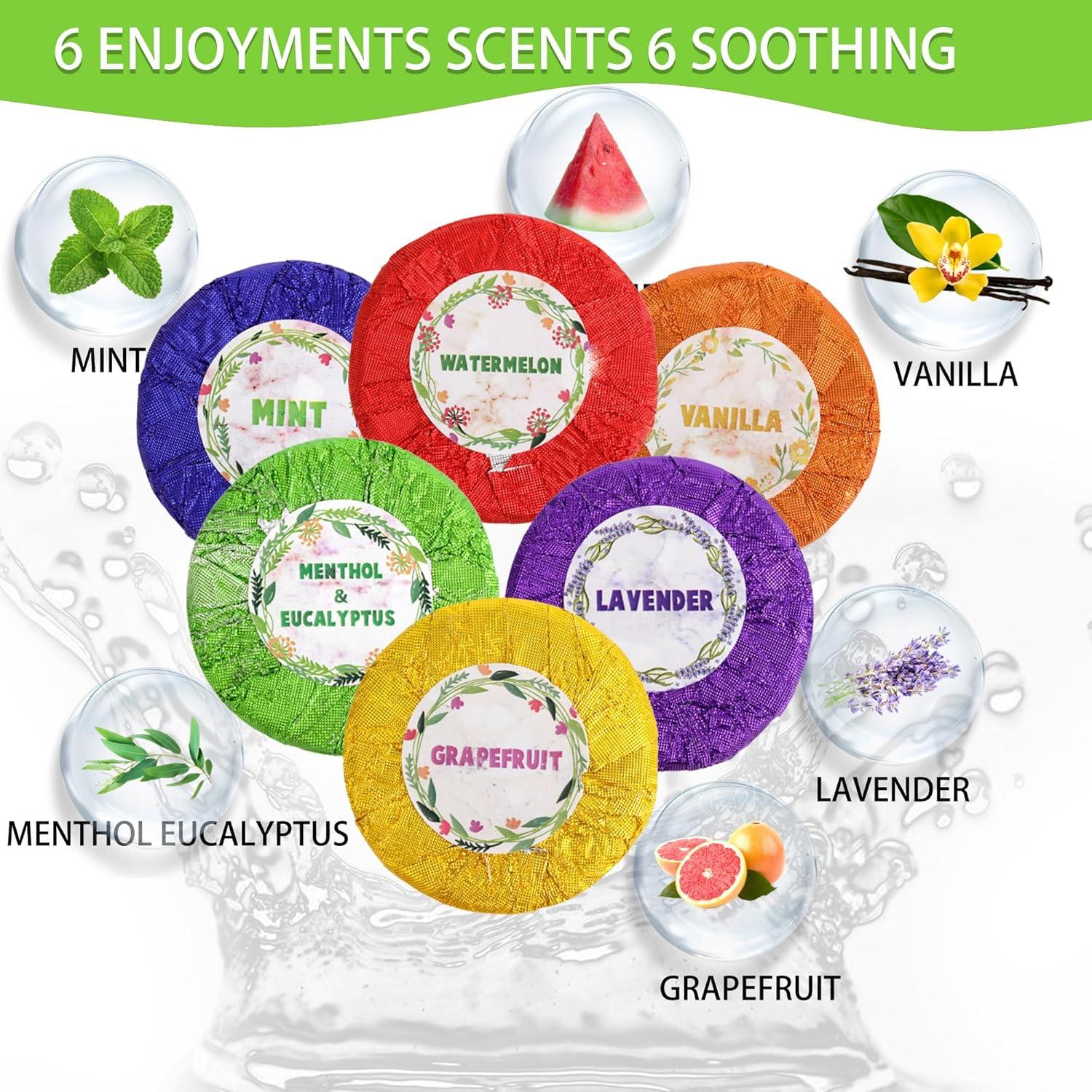 Tabletas de Vapor de Ducha Aromaterapia Losensild - 6 Paquetes