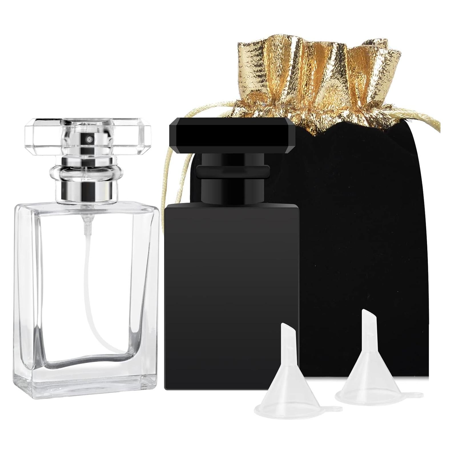 Atomizador de Perfume Luxsego 30ML Vidrio Recargable Clásico