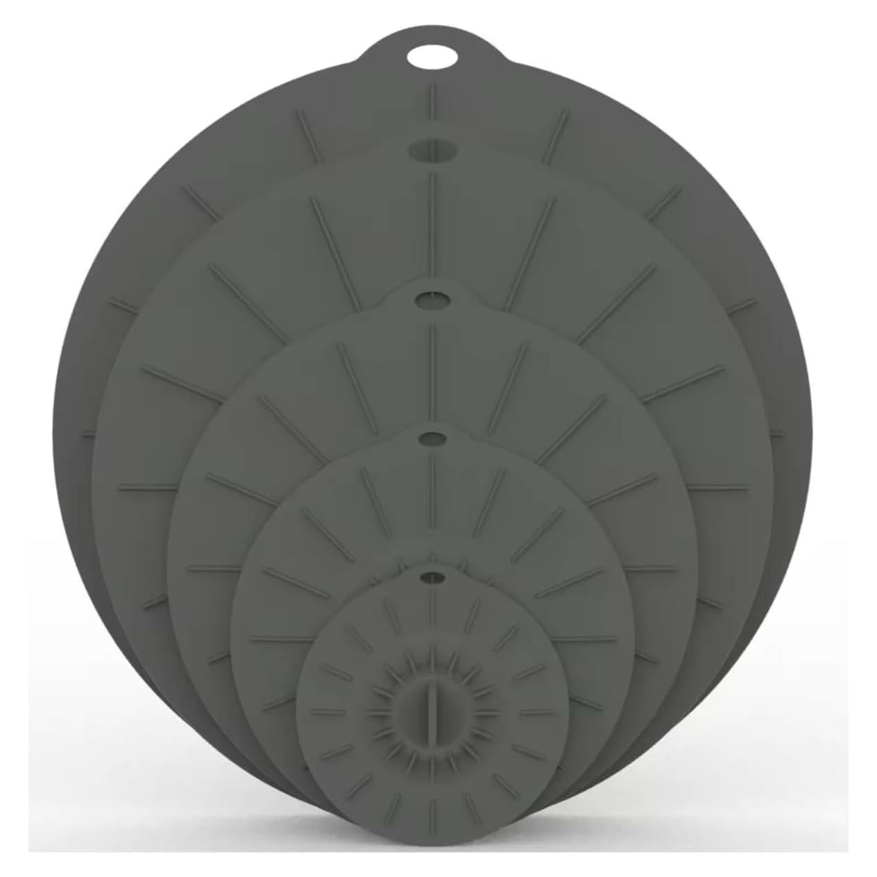 Tapas de Silicona Universales KIMCEN HOME - 5 Piezas 10-30 cm