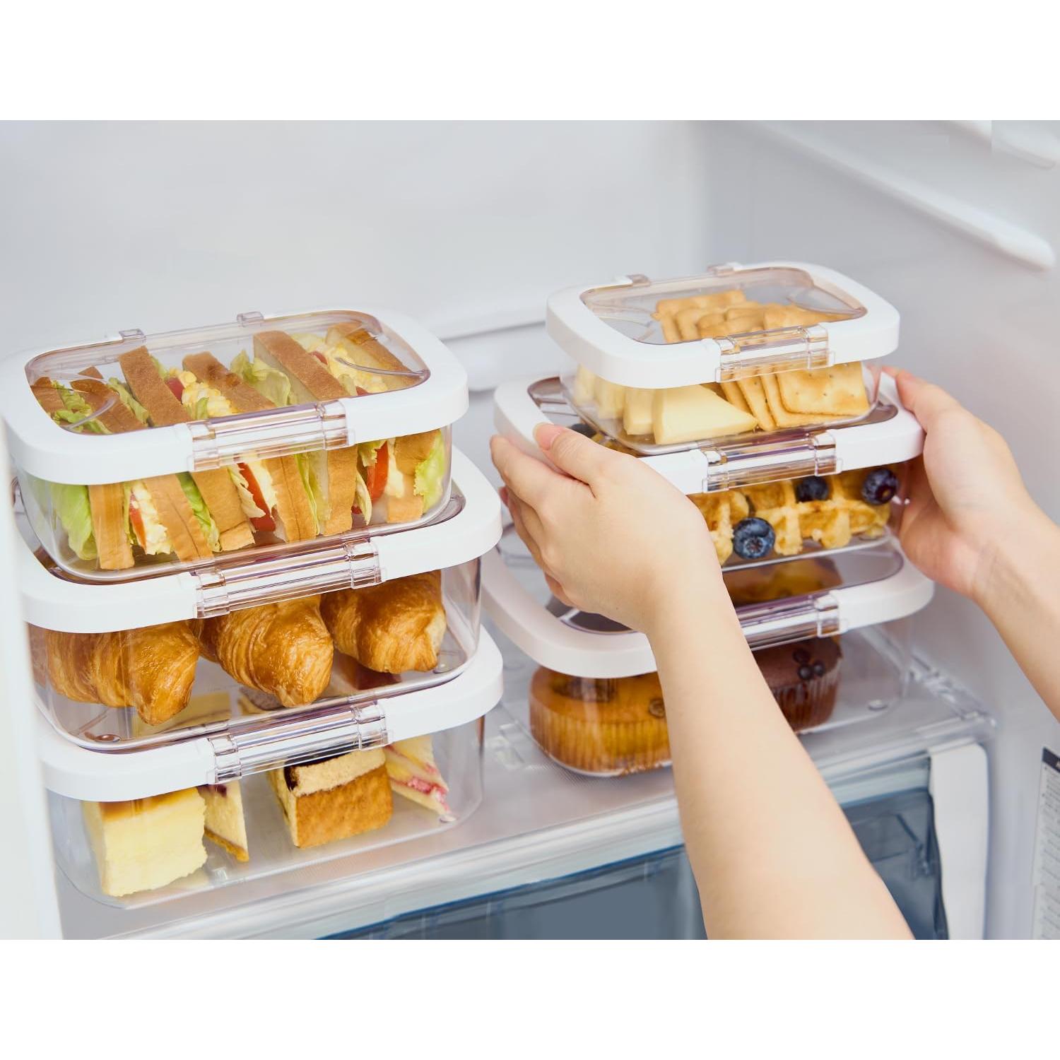 Contenedores Felli Duo Loc 3pk Tritan A Prueba de Fugas 8.5 Tazas