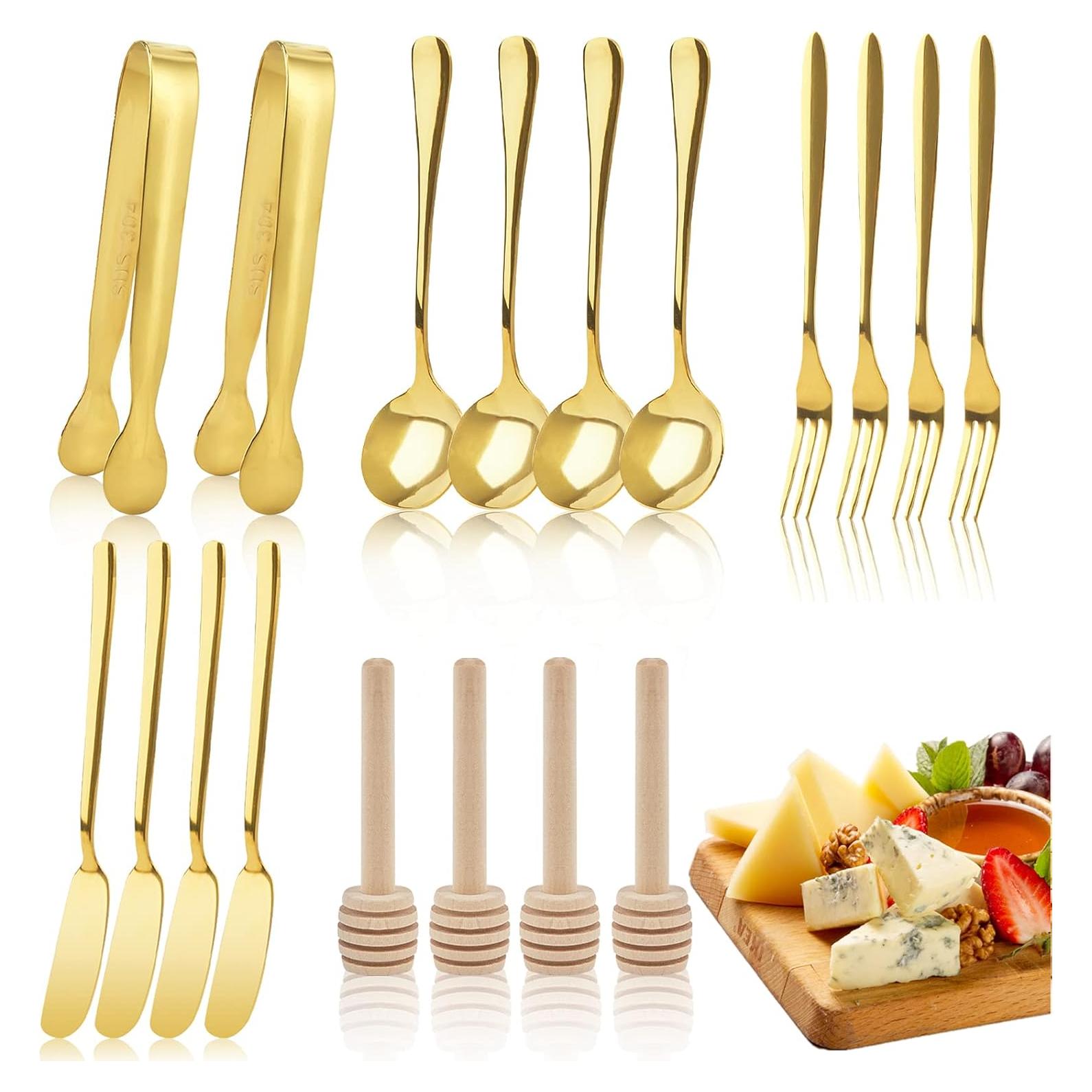 Set de 18 Piezas de Utensilios de Cocina Jutieuo Acero Inoxidable