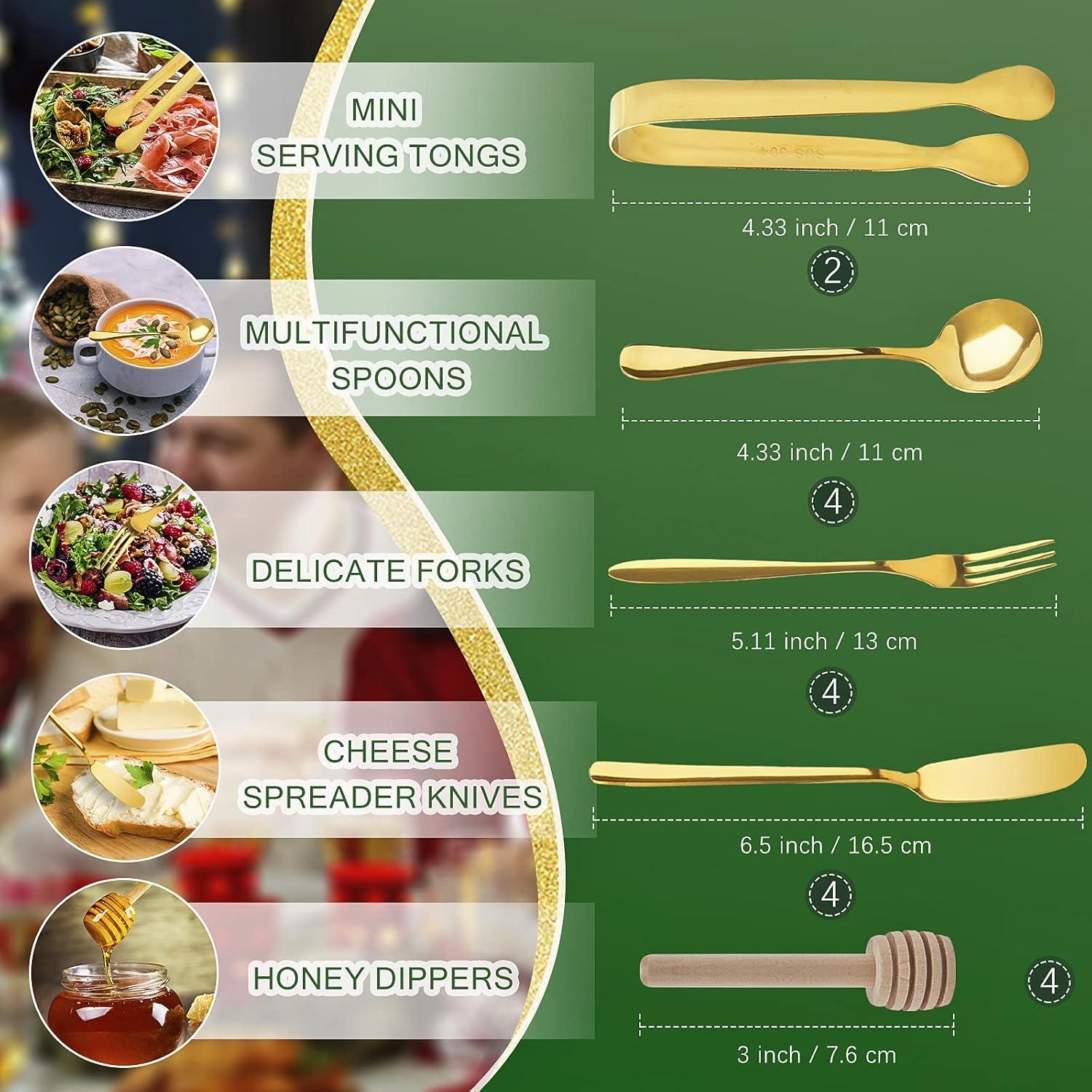 Set de 18 Piezas de Utensilios de Cocina Jutieuo Acero Inoxidable