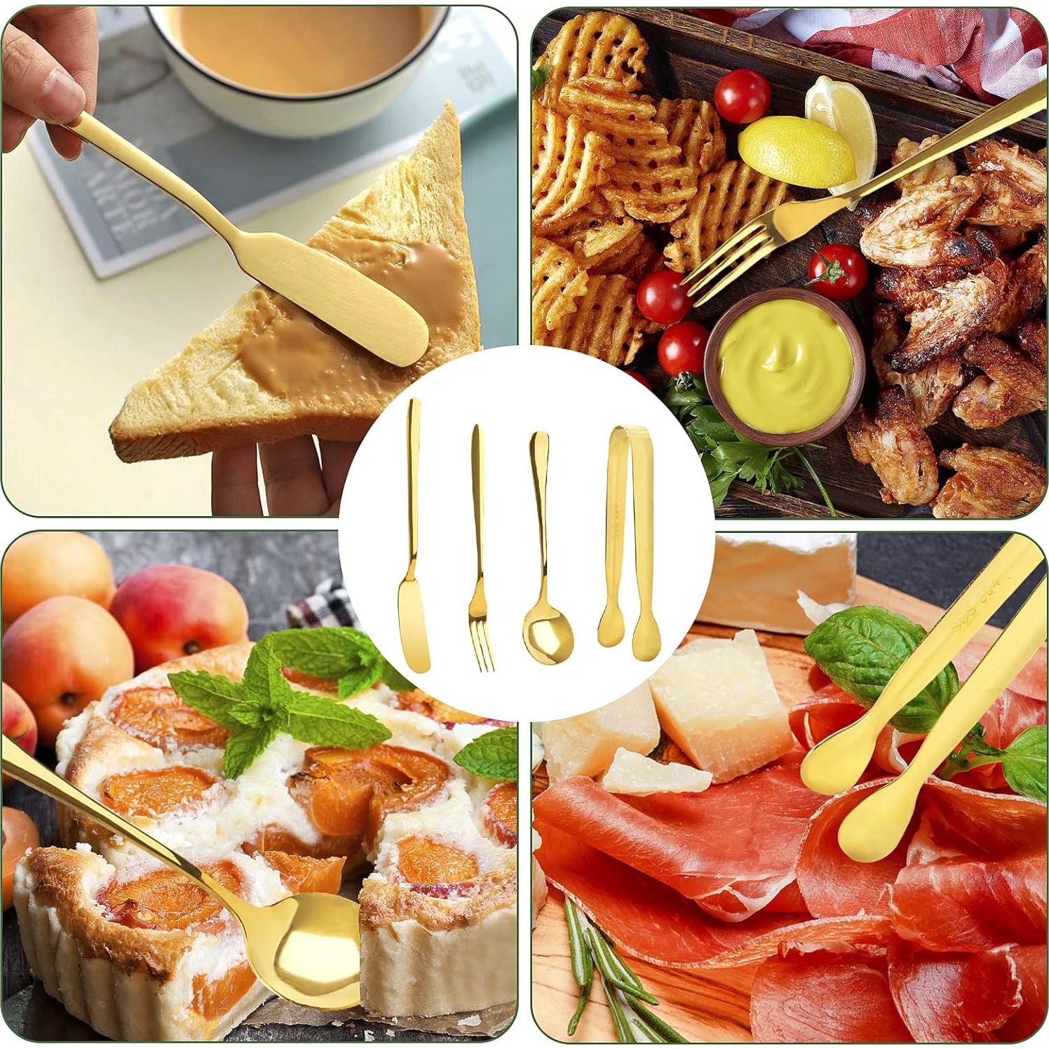 Set de 18 Piezas de Utensilios de Cocina Jutieuo Acero Inoxidable