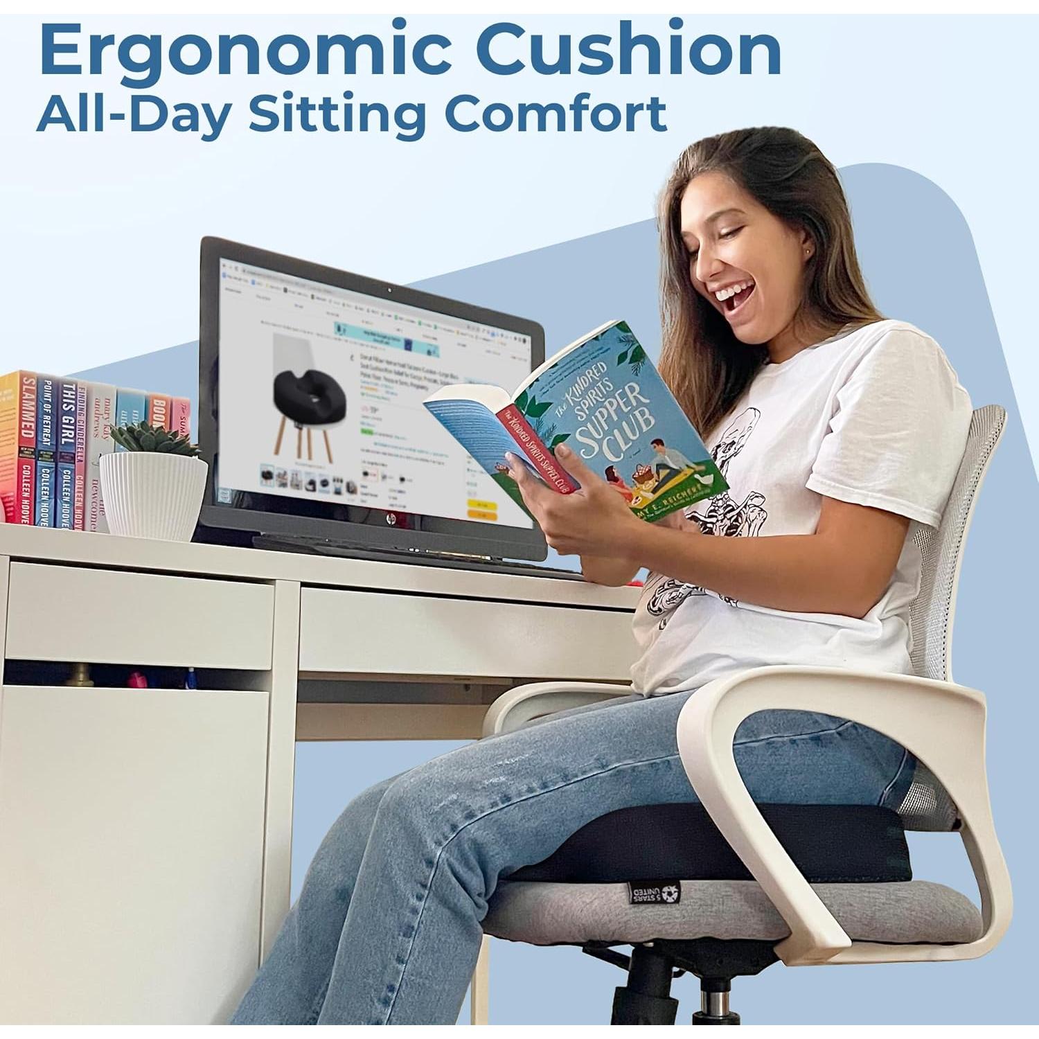 Almohada Donut 5 Estrellas Unidas para Alivio de Dolor - Grande