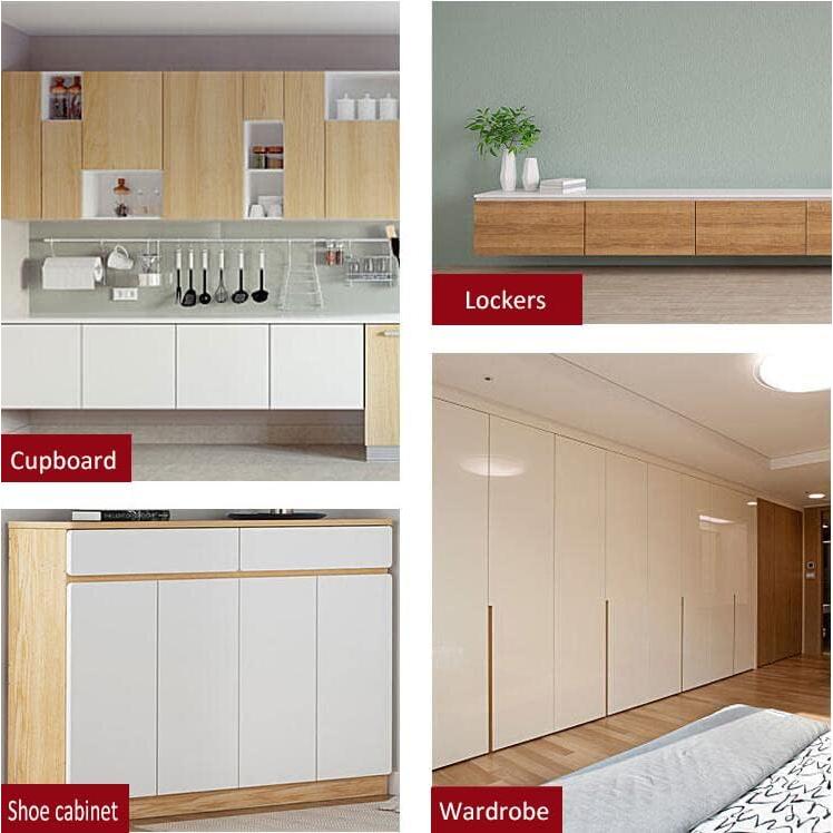 10 Pestillos Magnéticos para Gabinete Gris - Cierre Suave y Silencioso