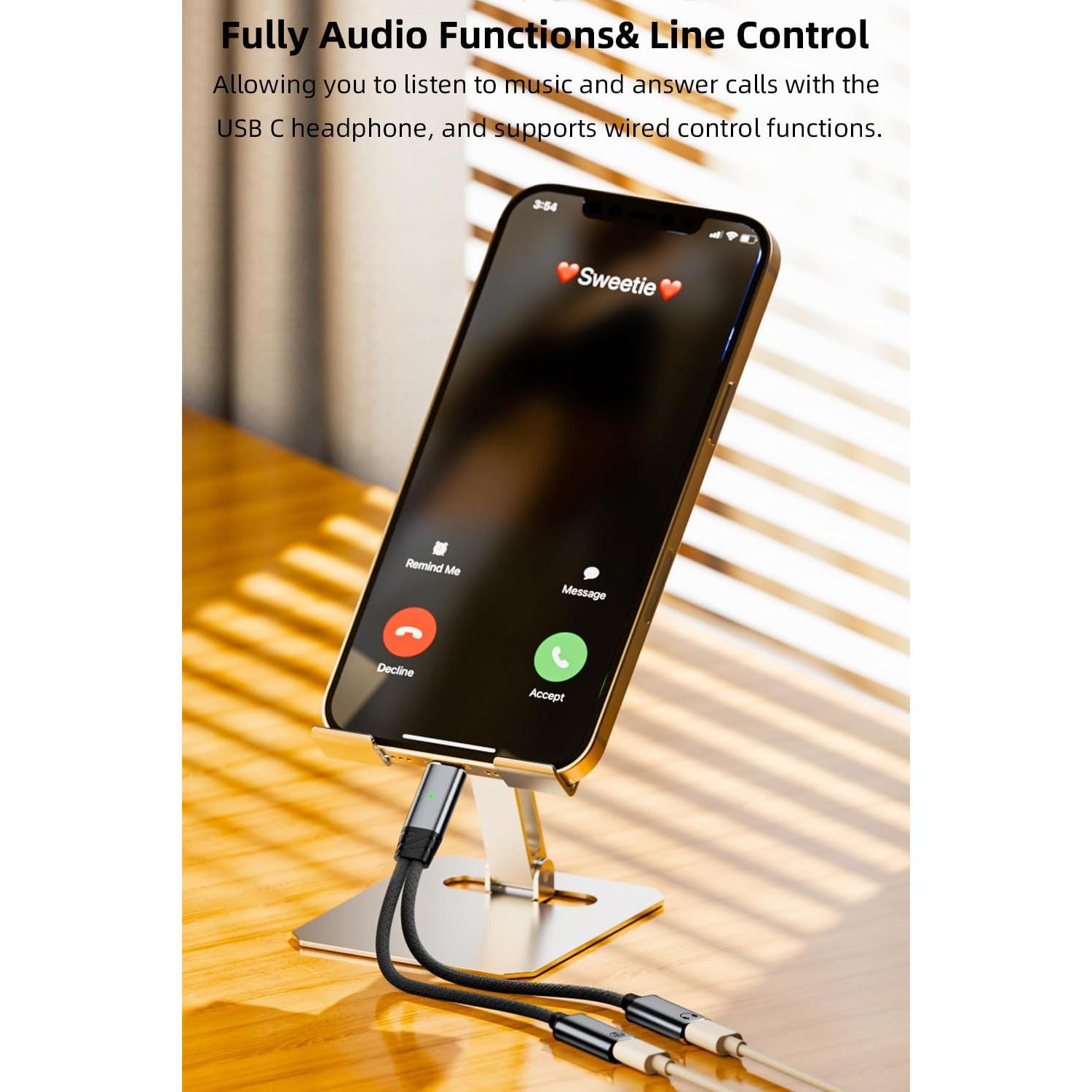 Divisor USB C Jadebones con Carga Rápida PD 100W - Gris