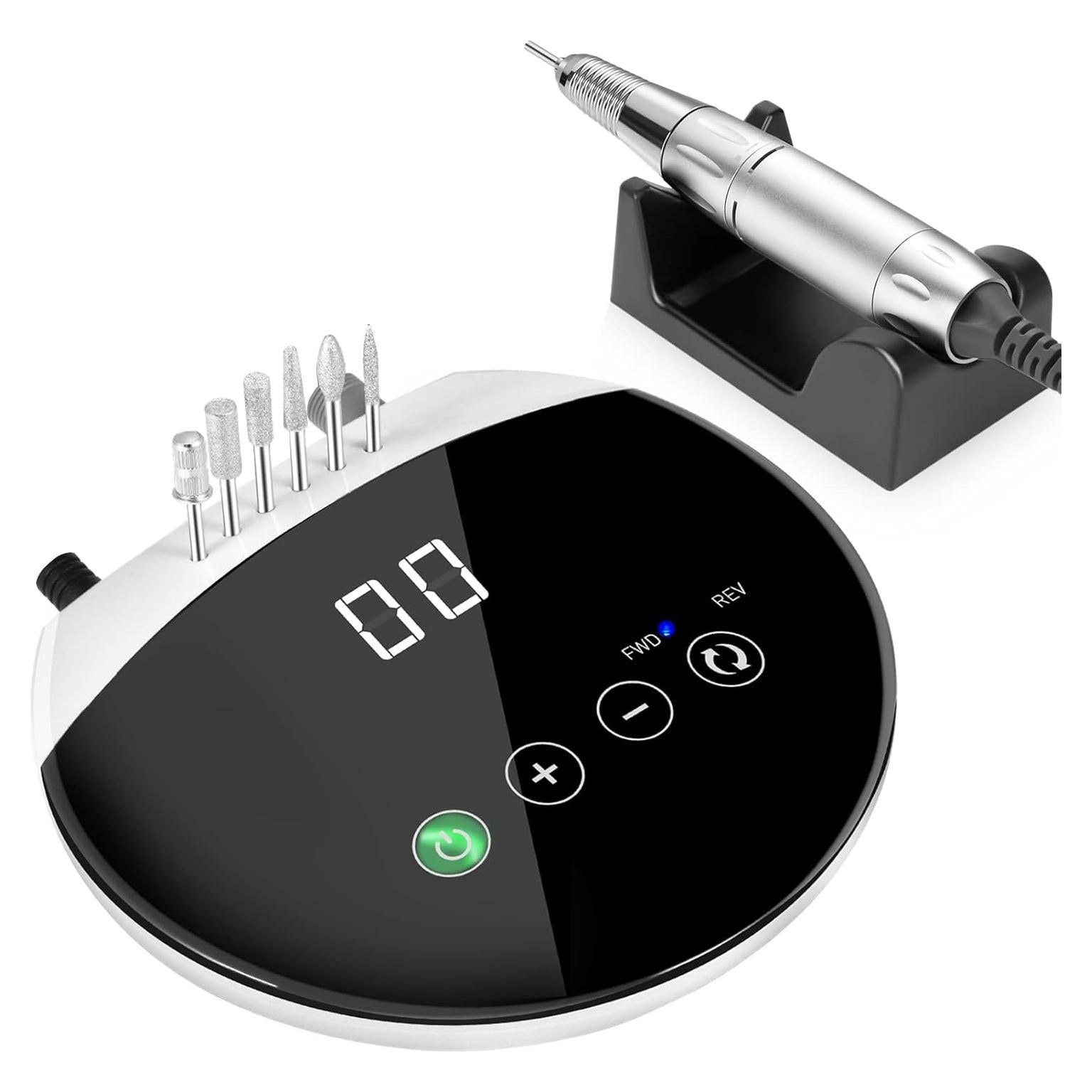 Taladro Eléctrico de Uñas ENGERWALL 35000 RPM Profesional