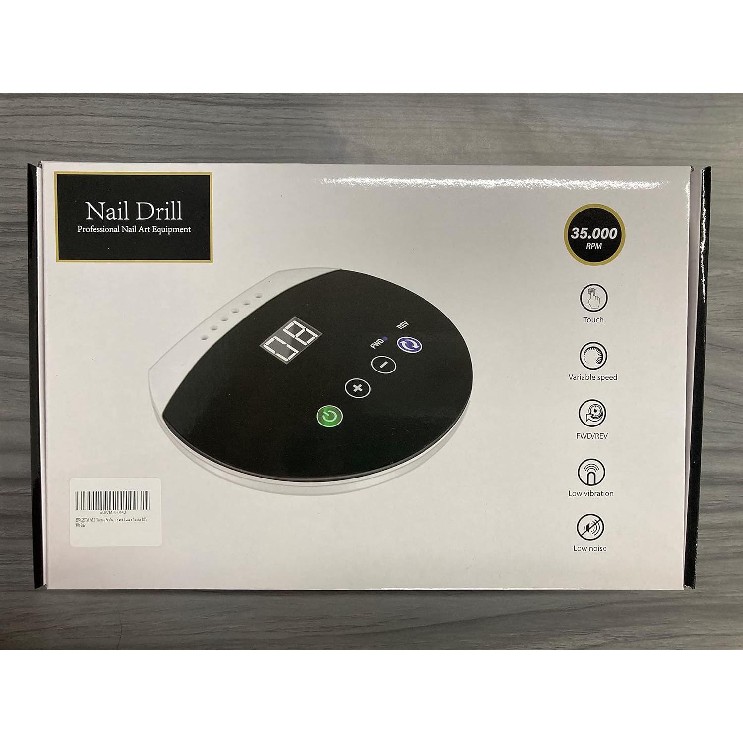 Taladro Eléctrico de Uñas ENGERWALL 35000 RPM Profesional