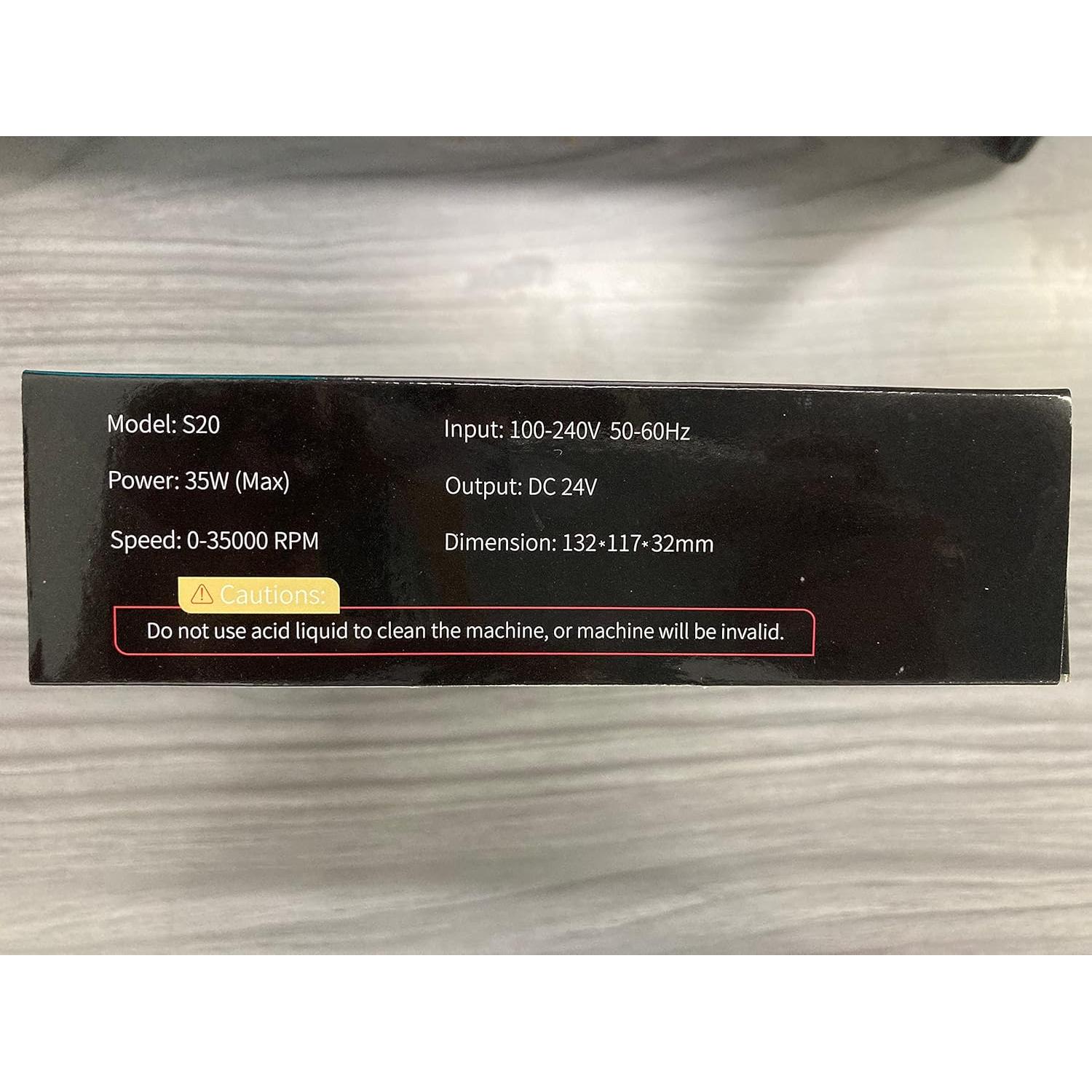 Taladro Eléctrico de Uñas ENGERWALL 35000 RPM Profesional