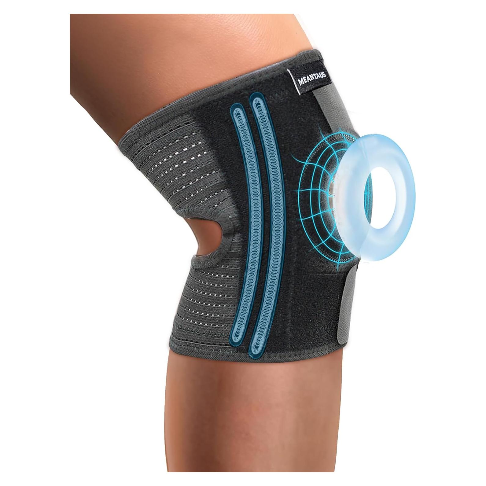 Faja de Rodilla Meantaus Doble Resorte Soporte Médico Transpirable